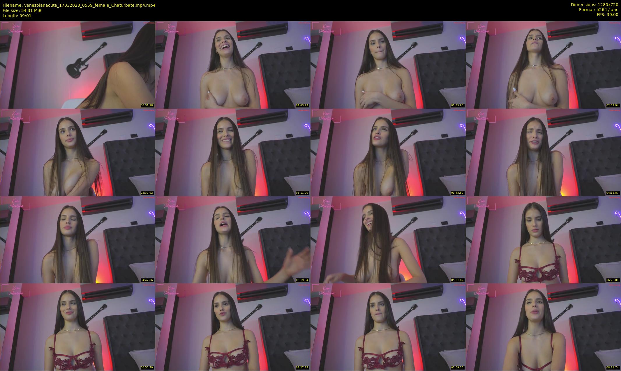 venezolanacute — 10 minute Chaturbate female cam show recording, 720p, Mar 17, 2023