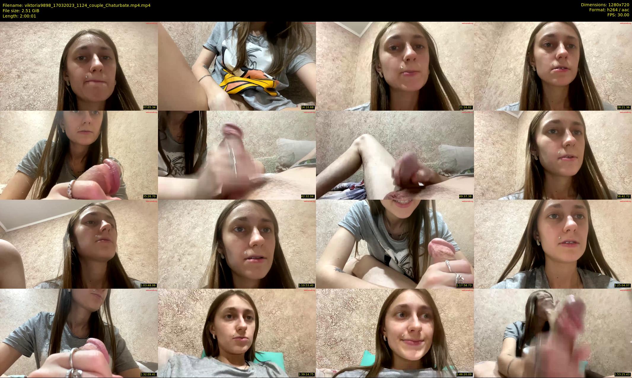 viktoria9898 — 121 minute Chaturbate couple cam show recording, 720p, Mar 17, 2023