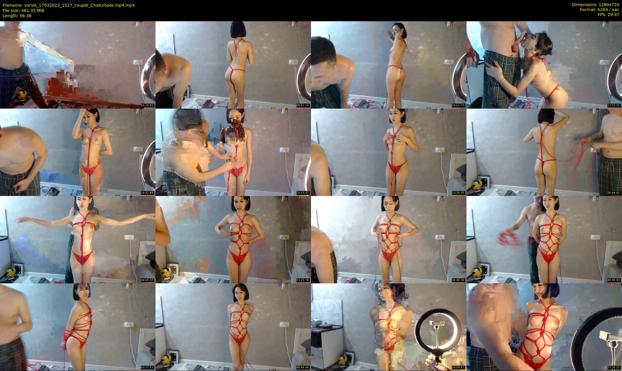 vorvik — 57 minute Chaturbate couple cam show recording, 720p, Mar 17, 2023