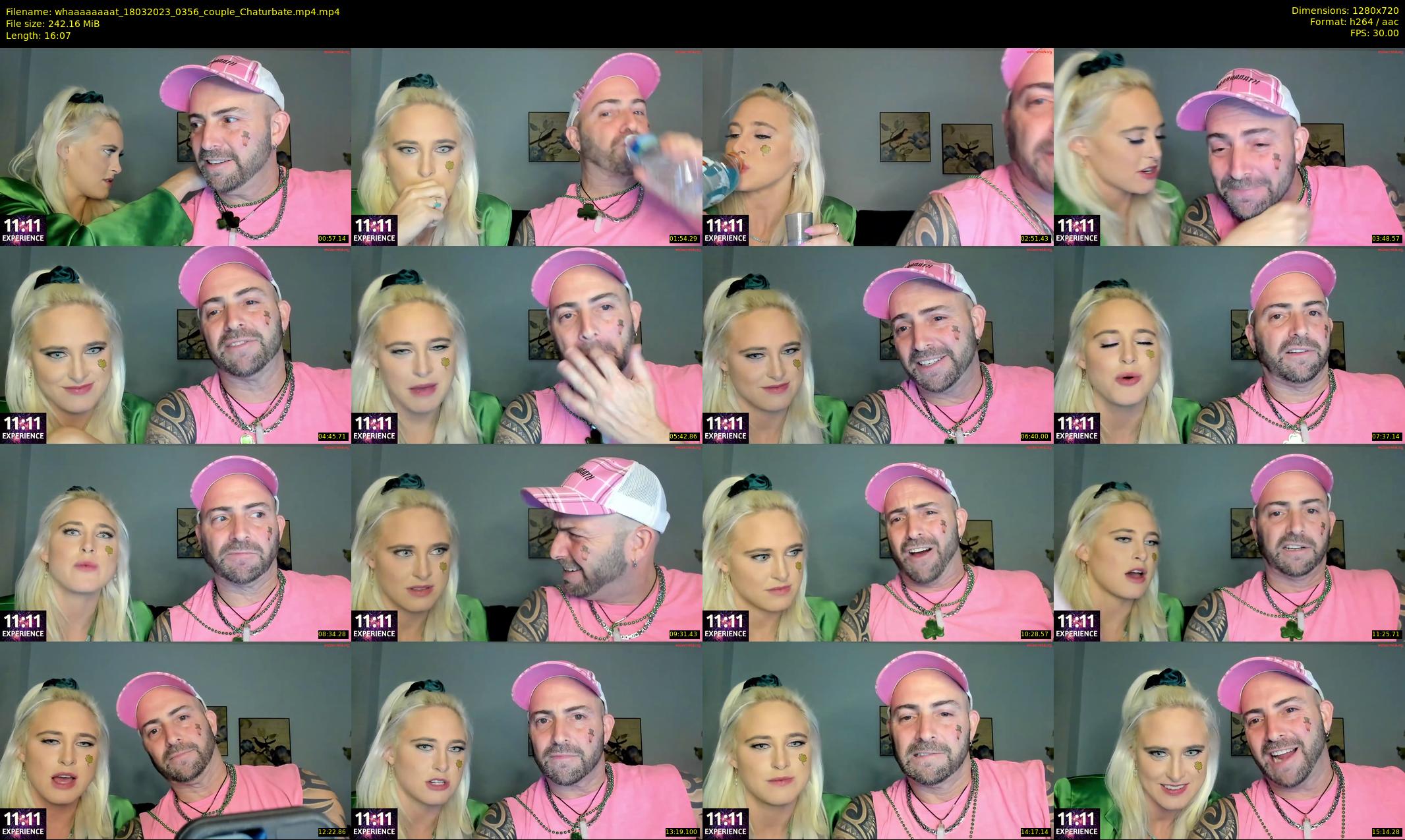 whaaaaaaaat — 17 minute Chaturbate couple cam show recording, 720p, Mar 18, 2023