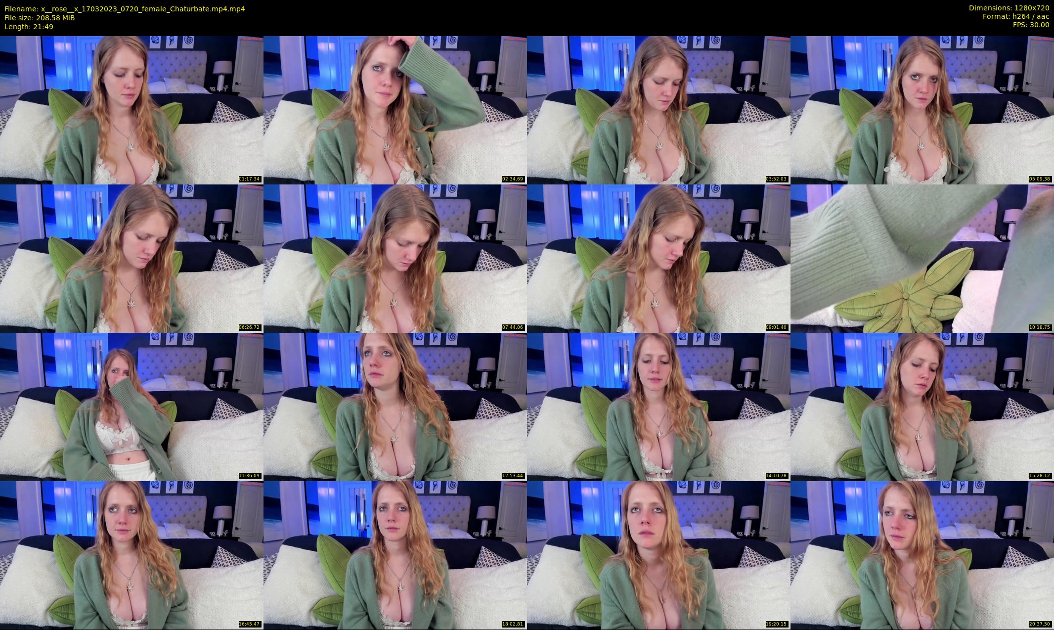 x__rose__x — 22 minute Chaturbate female cam show recording, 720p, Mar 17, 2023