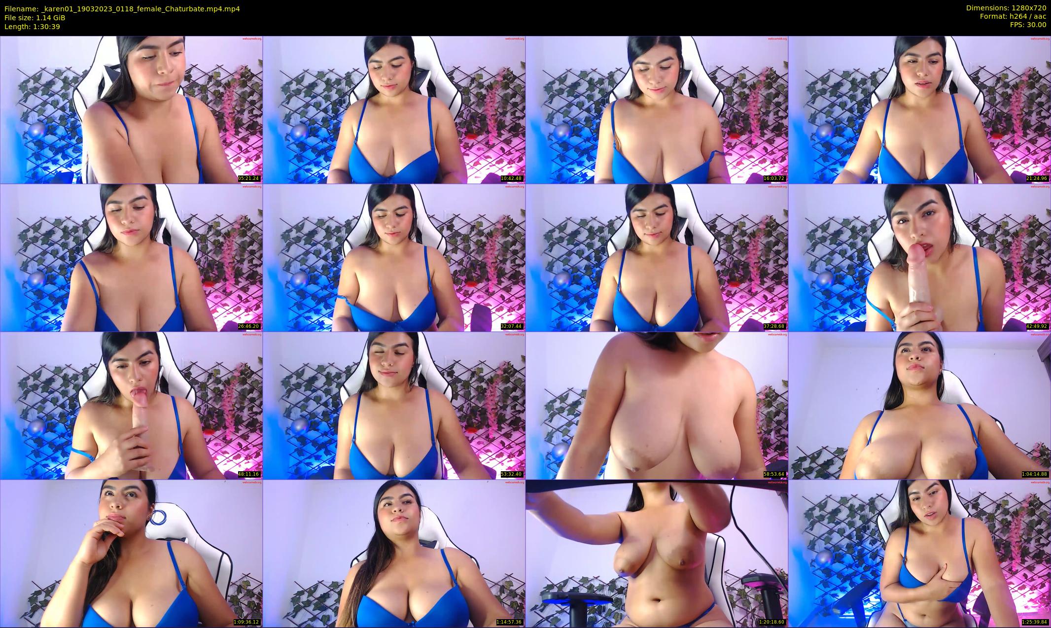 _karen01 — 91 minute Chaturbate female cam show recording, 720p, Mar 19, 2023