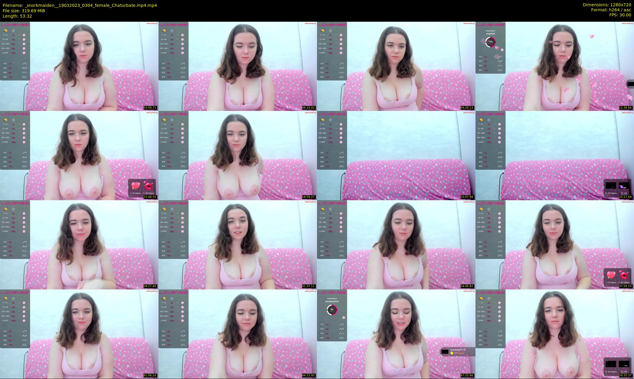 _snorkmaiden_ — 54 minute Chaturbate female cam show recording, 720p, Mar 19, 2023