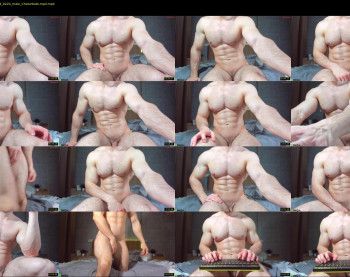 adam_muscle_ — 30 minute Chaturbate male cam show recording, 720p, Mar 19, 2023