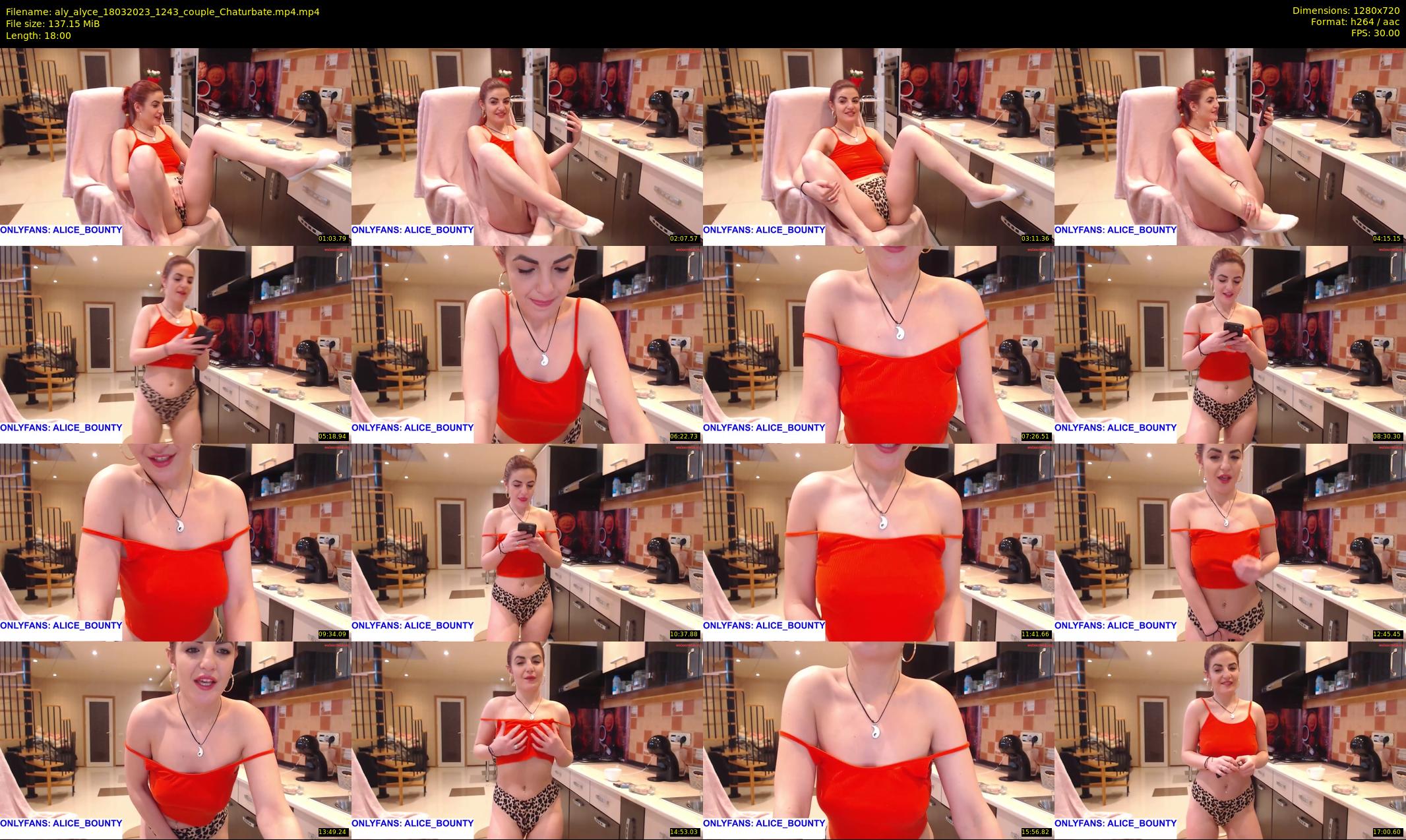 aly_alyce — 18 minute Chaturbate female cam show recording, 720p, Mar 18, 2023