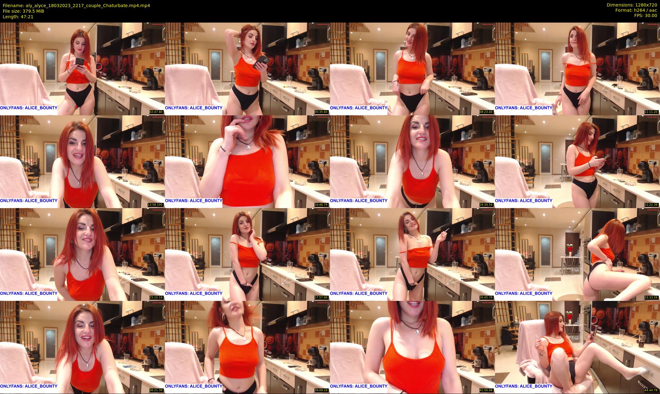 aly_alyce — 48 minute Chaturbate female cam show recording, 720p, Mar 18, 2023