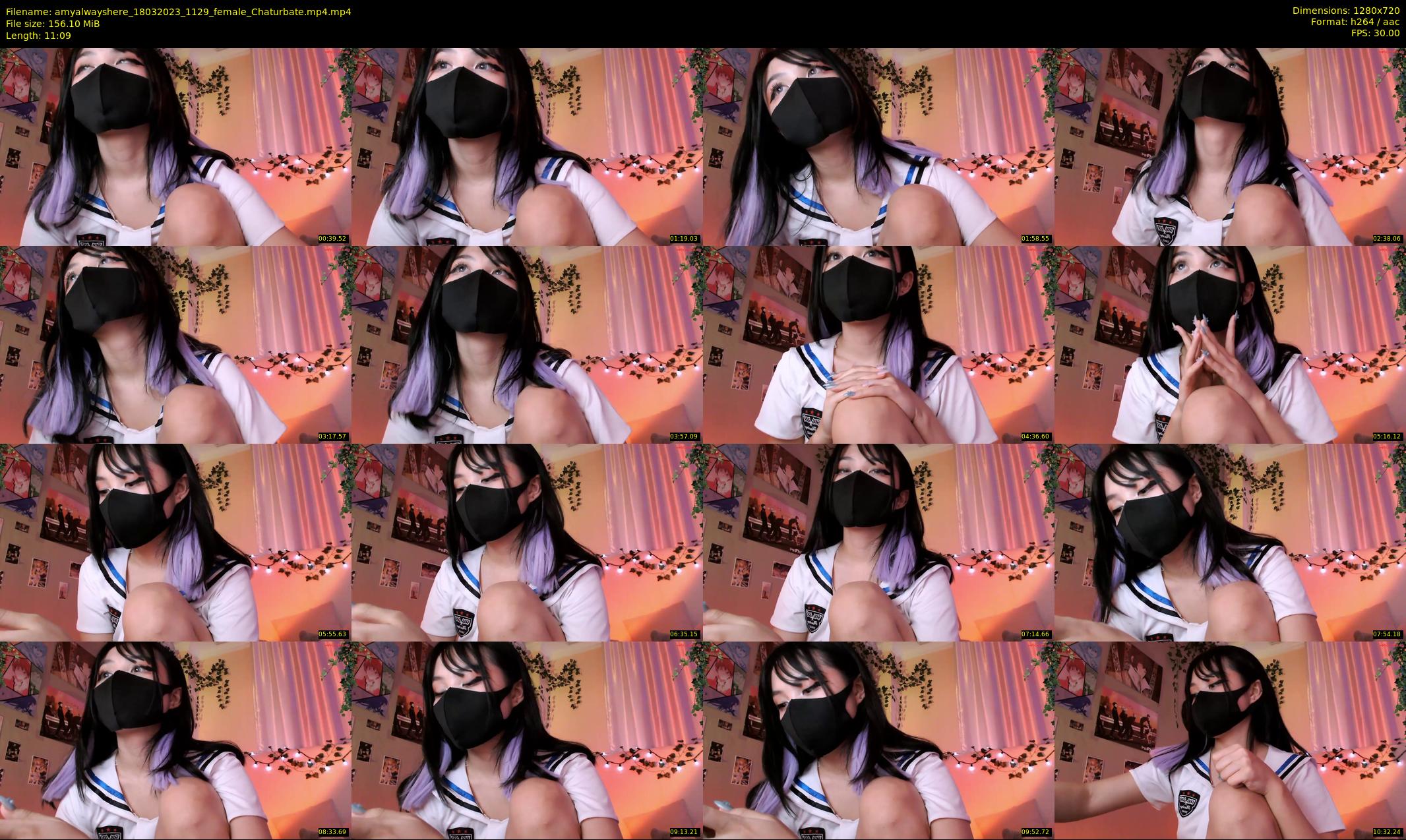 amyalwayshere — 12 minute Chaturbate female cam show recording, 720p, Mar 18, 2023