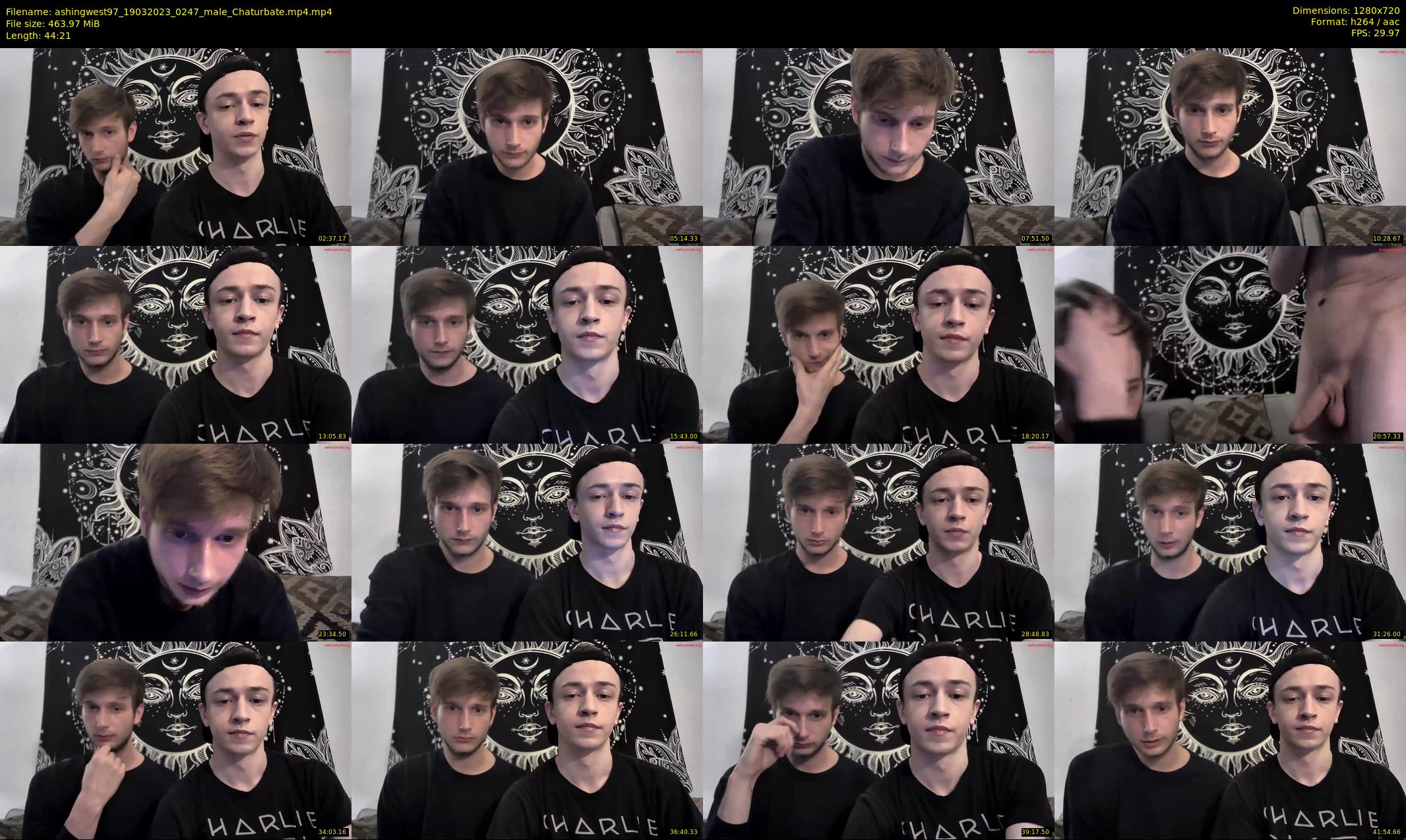 ashingwest97 — 45 minute Chaturbate male cam show recording, 720p, Mar 19, 2023