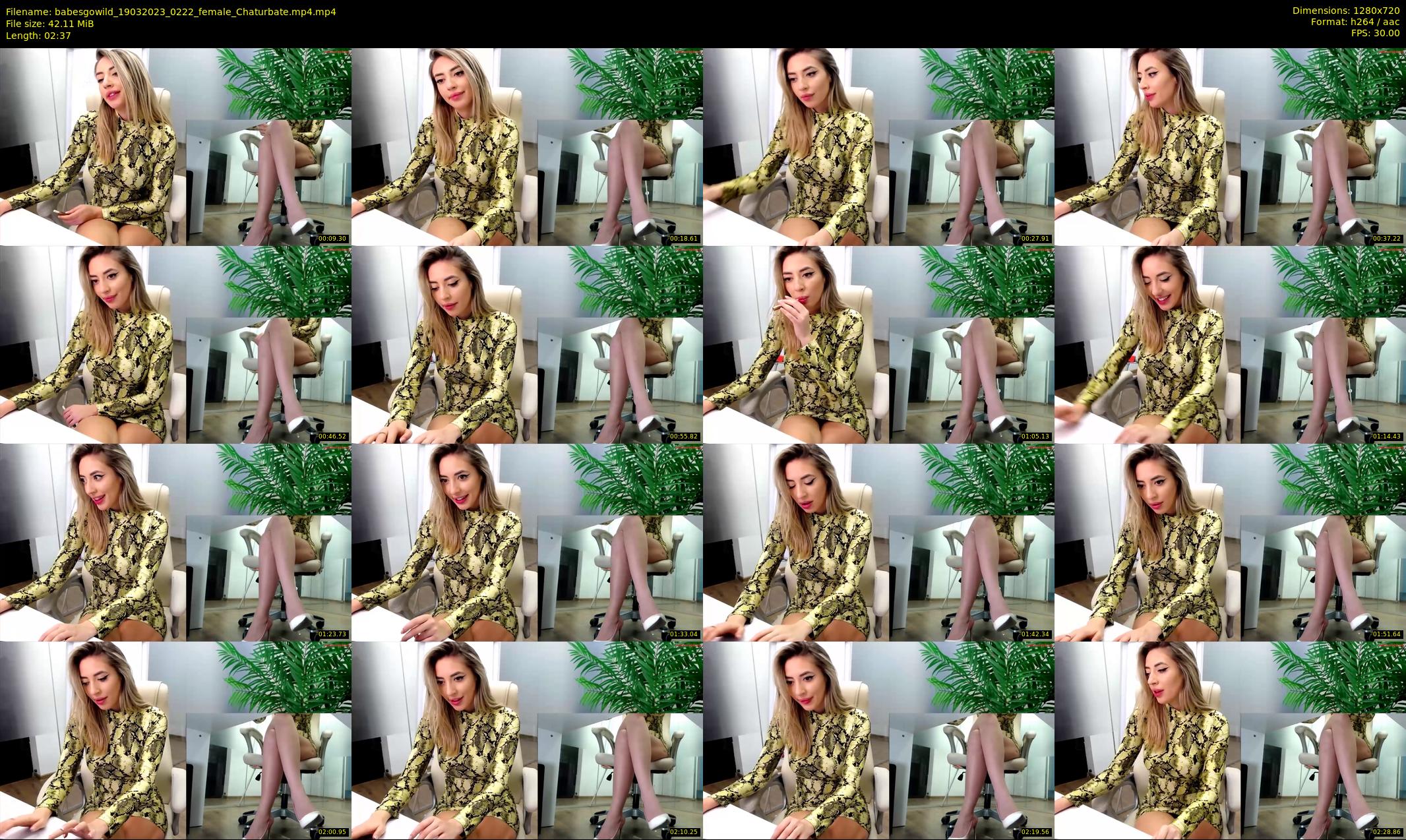 babesgowild — 3 minute Chaturbate couple cam show recording, 720p, Mar 19, 2023