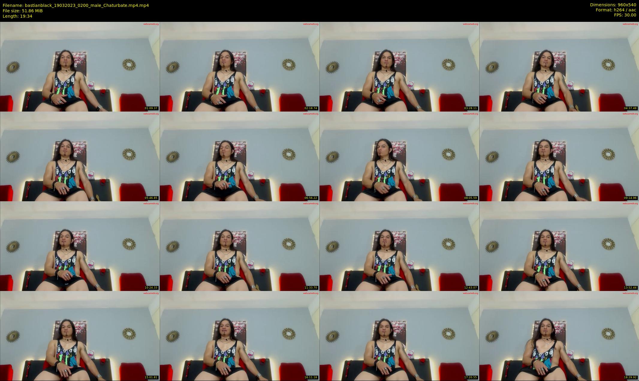 bastianblack — 20 minute Chaturbate male cam show recording, 480p, Mar 19, 2023