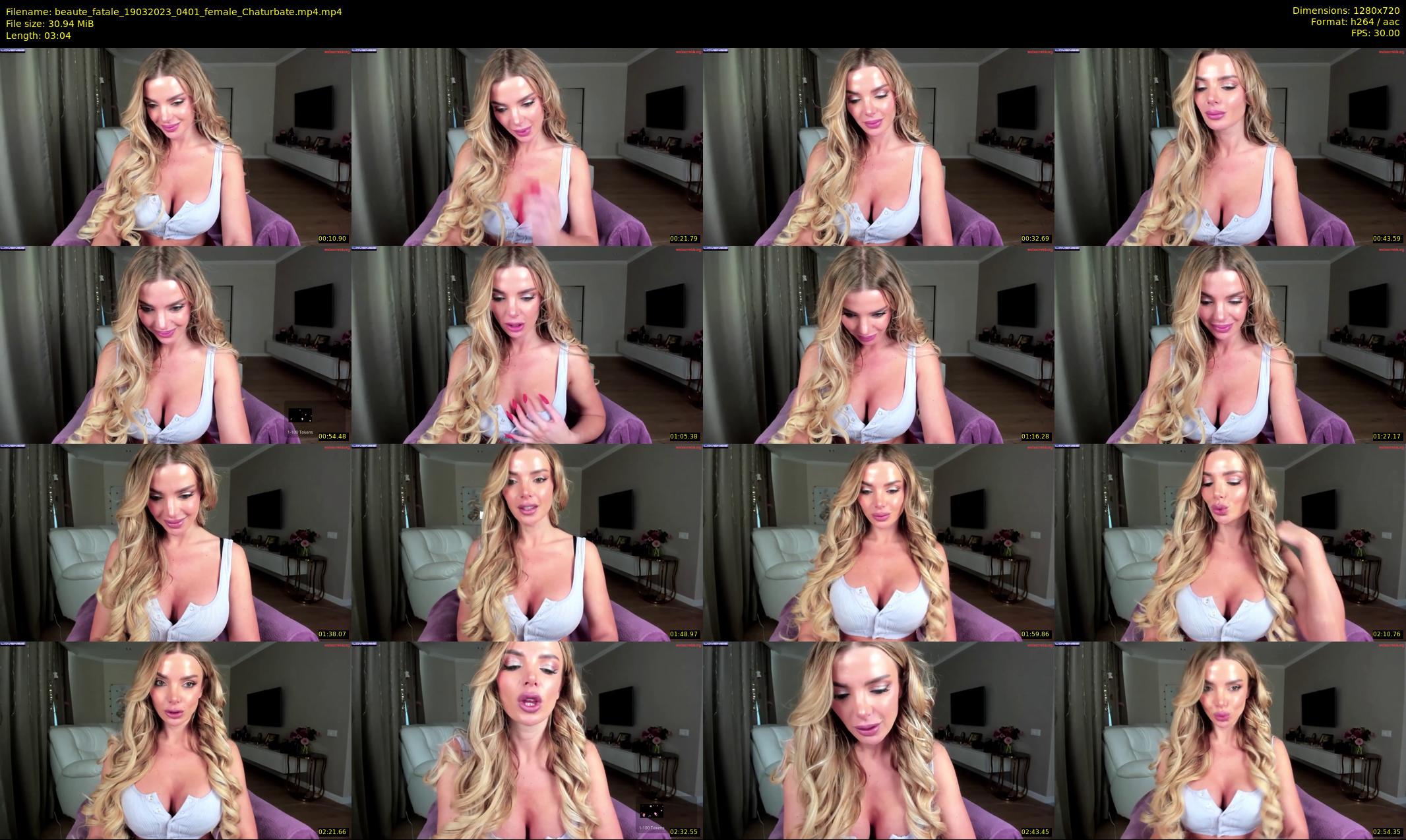 beaute_fatale — 4 minute Chaturbate female cam show recording, 720p, Mar 19, 2023