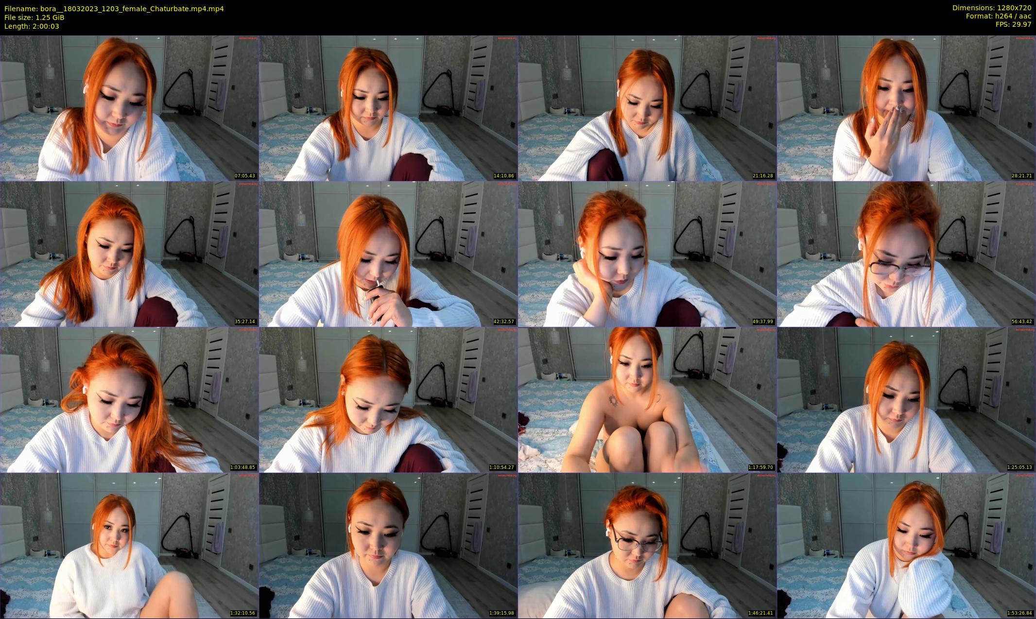bora_ — 121 minute Chaturbate female cam show recording, 720p, Mar 18, 2023