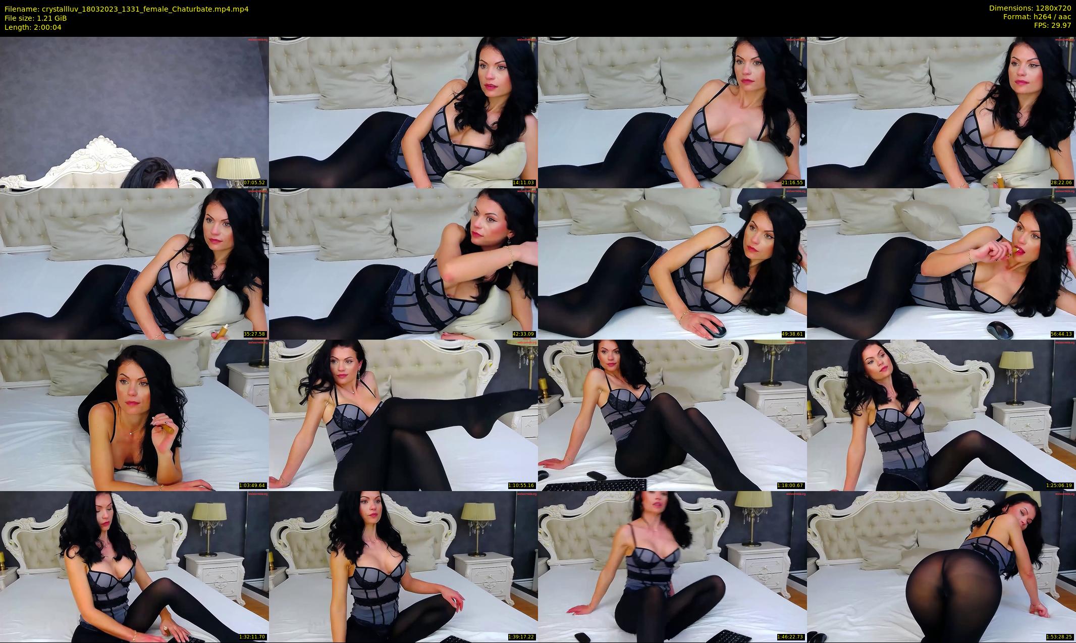 crystallluv — 121 minute Chaturbate female cam show recording, 720p, Mar 18, 2023