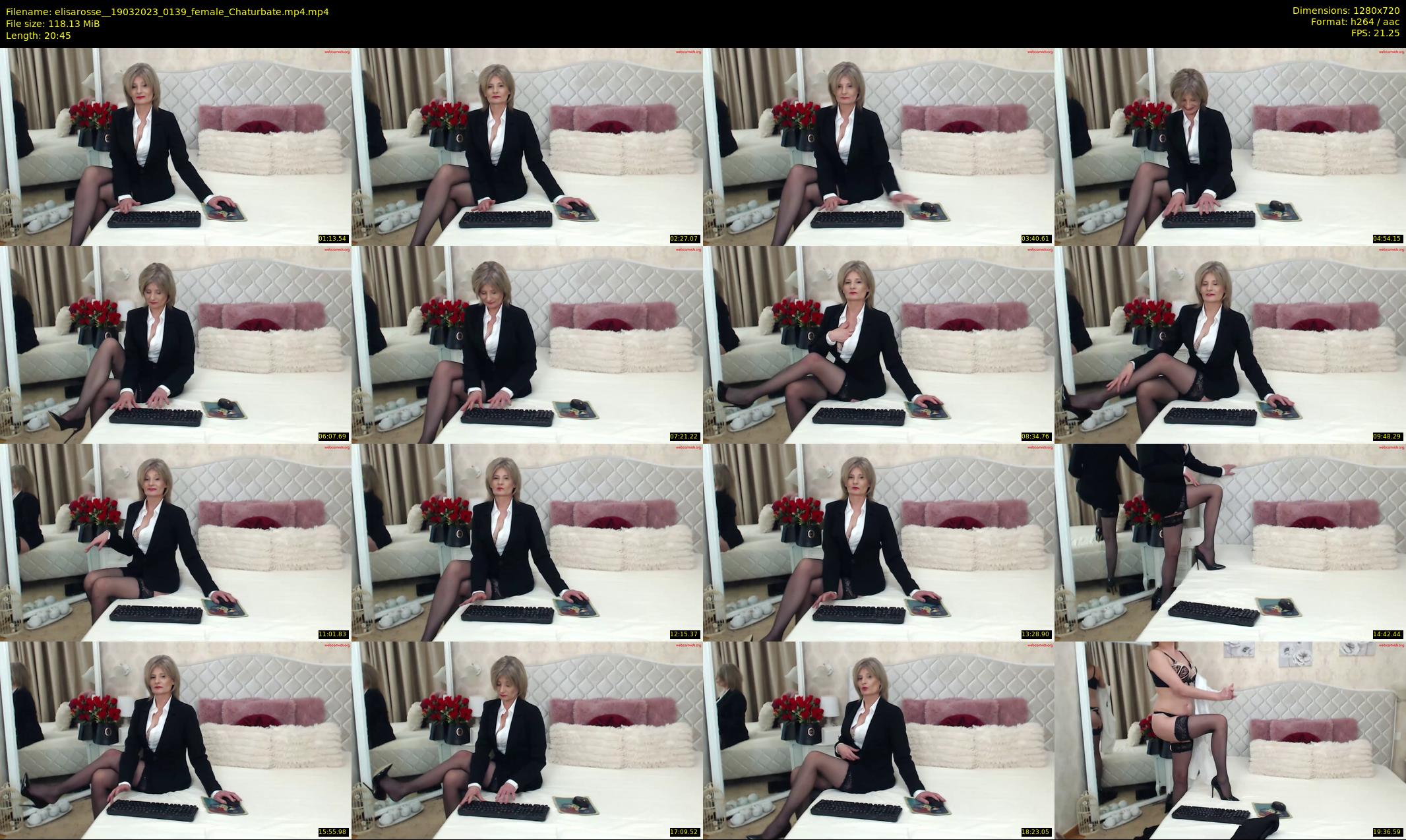 elisarosse_ — 21 minute Chaturbate female cam show recording, 720p, Mar 19, 2023