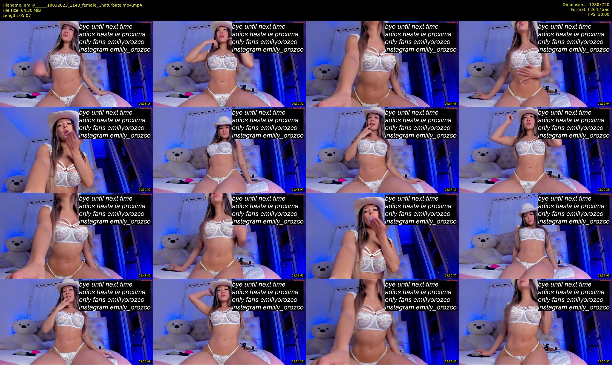 emily_____ — 6 minute Chaturbate female cam show recording, 720p, Mar 18, 2023