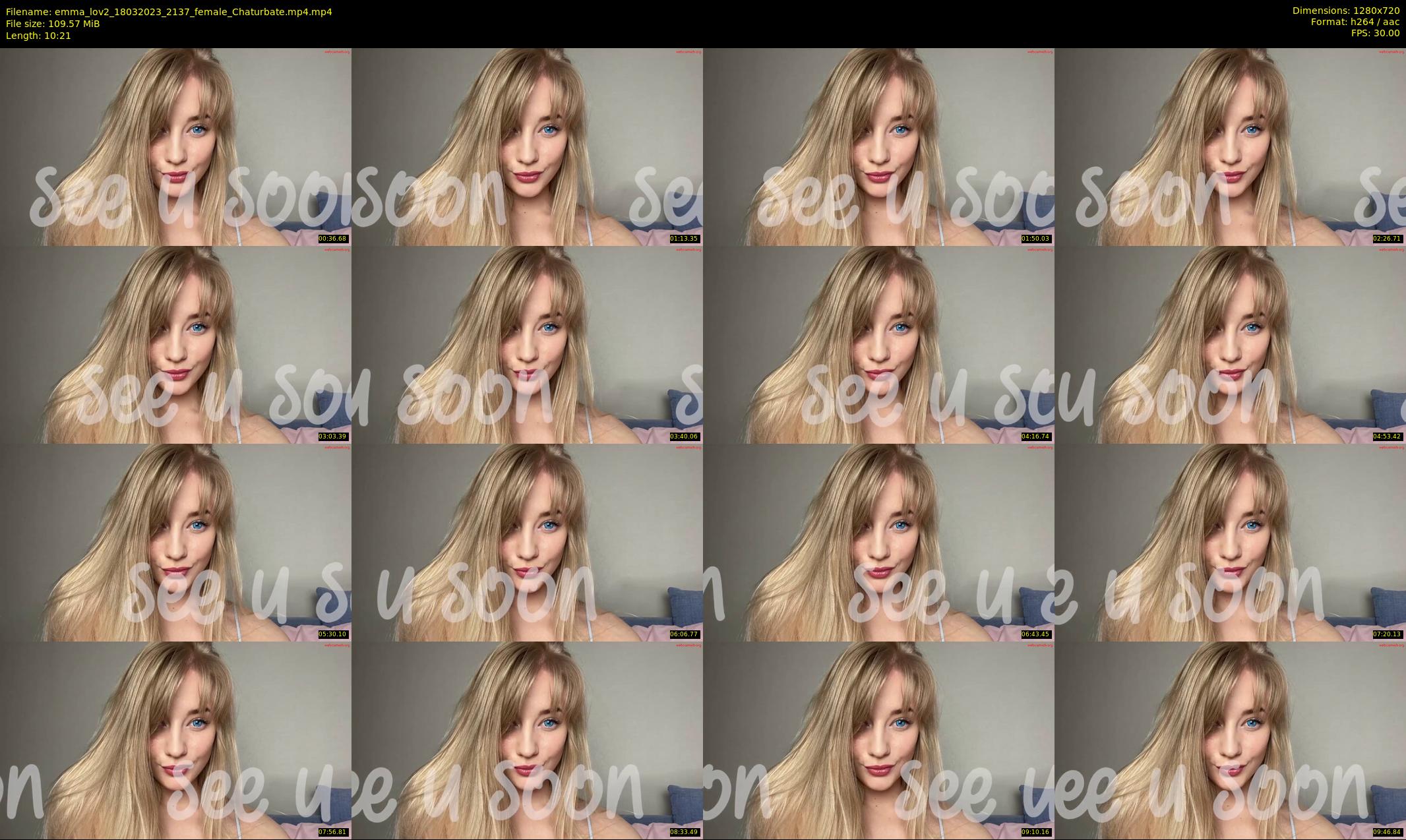 emma_lov2 — 11 minute Chaturbate female cam show recording, 720p, Mar 18, 2023