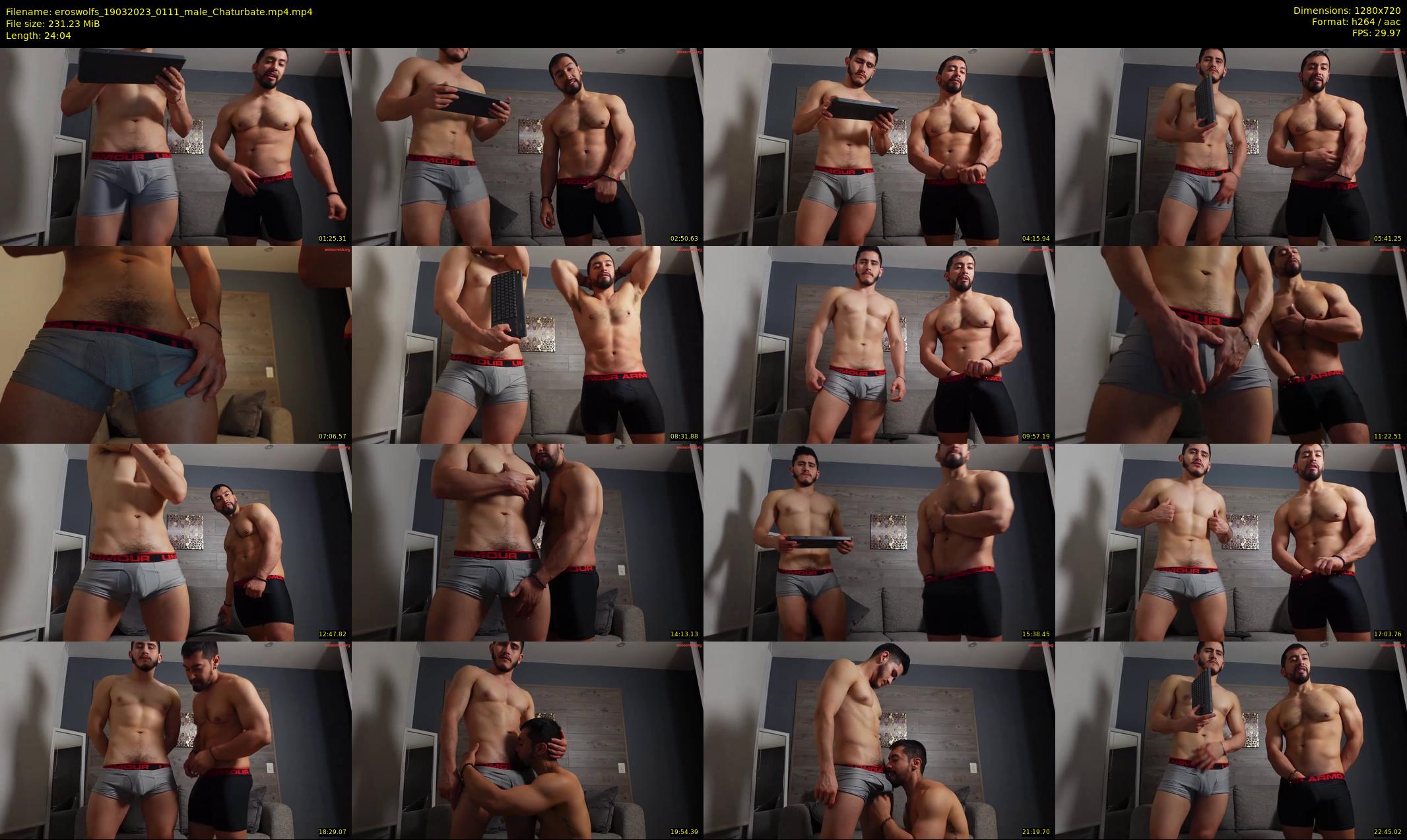 eroswolfs — 25 minute Chaturbate male cam show recording, 720p, Mar 19, 2023