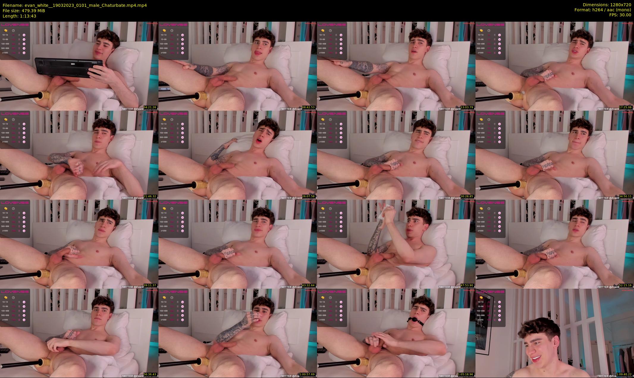 evan_white_ — 74 minute Chaturbate male cam show recording, 720p, Mar 19, 2023