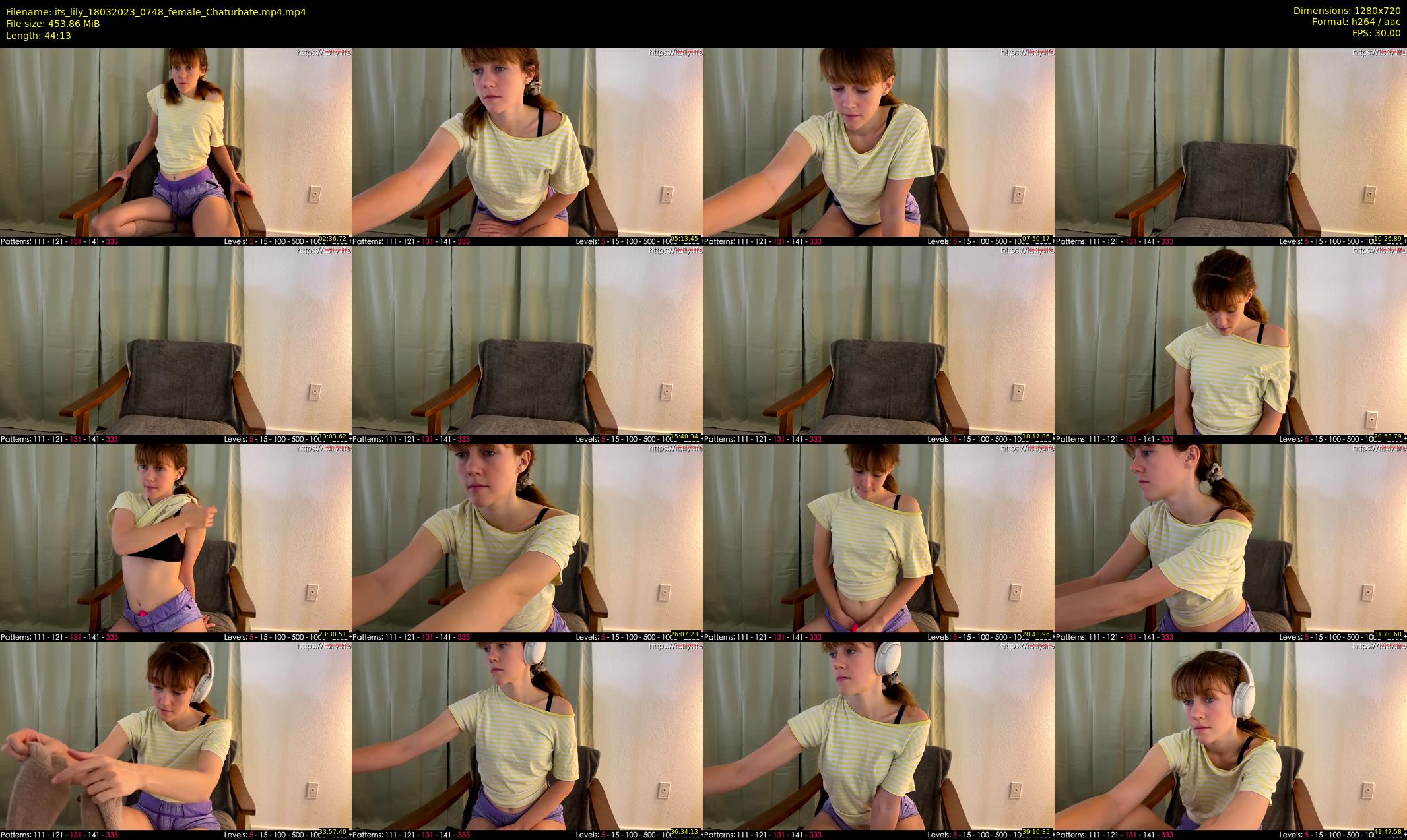 its_lily — 45 minute Chaturbate female cam show recording, 720p, Mar 18, 2023