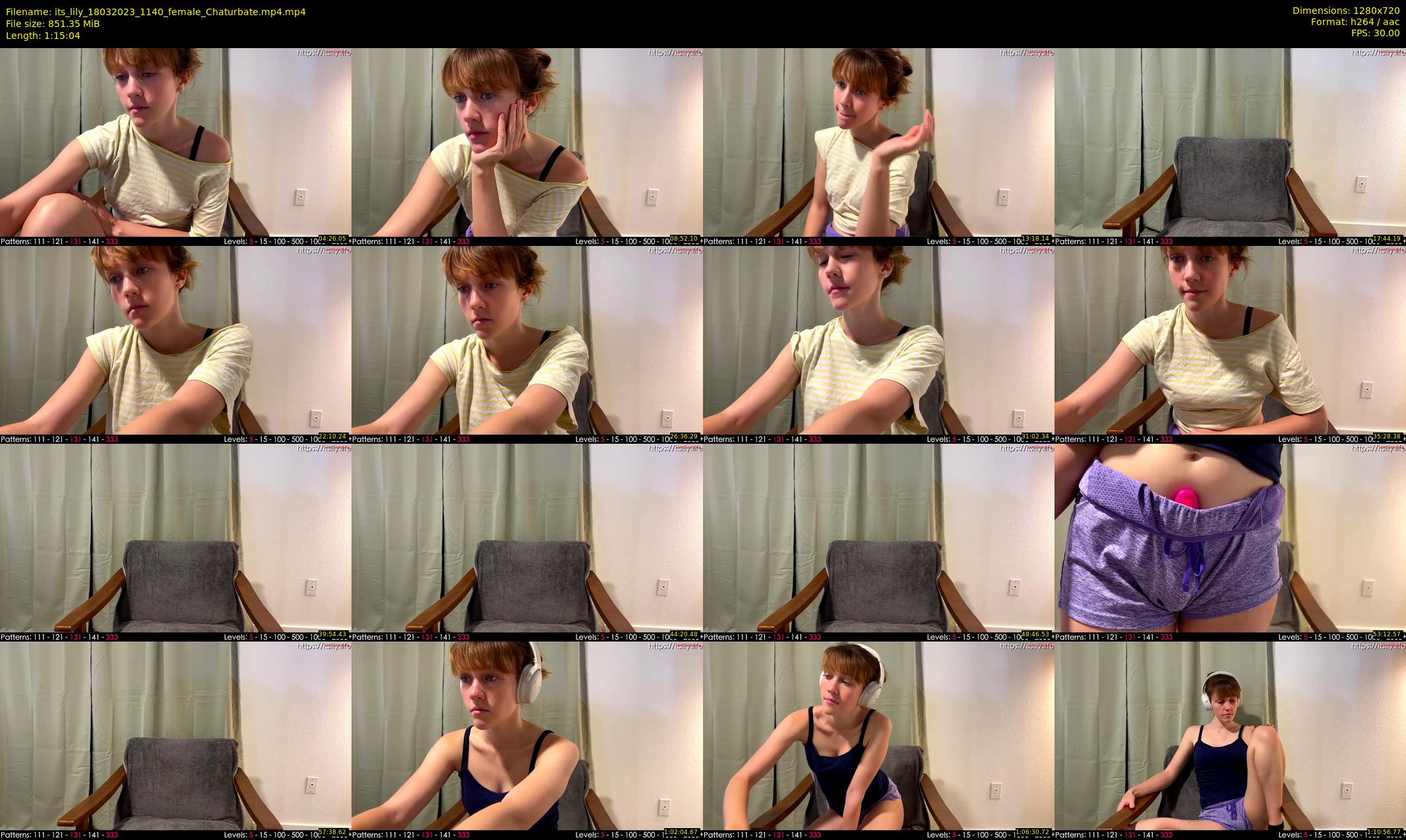 its_lily — 76 minute Chaturbate female cam show recording, 720p, Mar 18, 2023