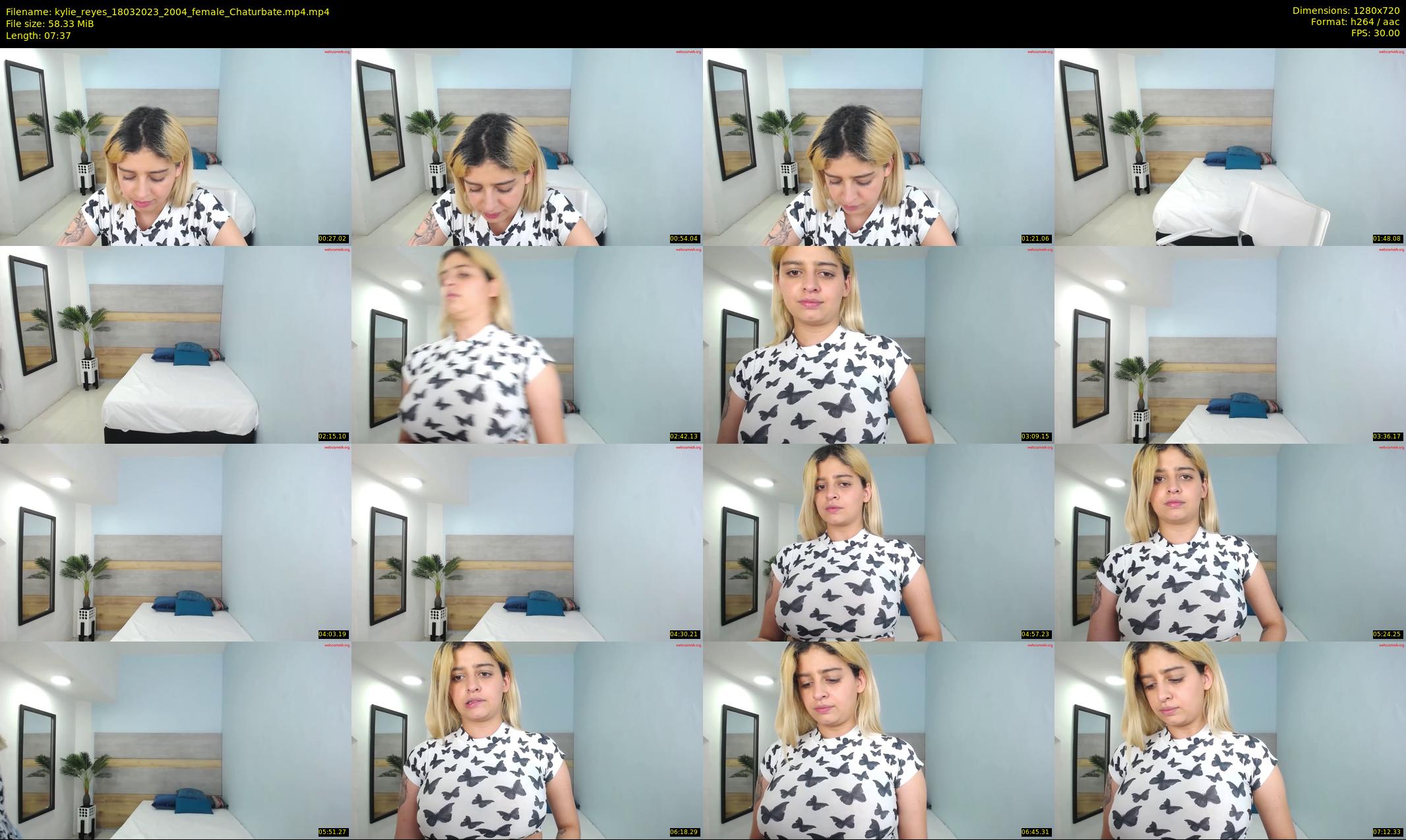 kylie_reyes — 8 minute Chaturbate female cam show recording, 720p, Mar 18, 2023