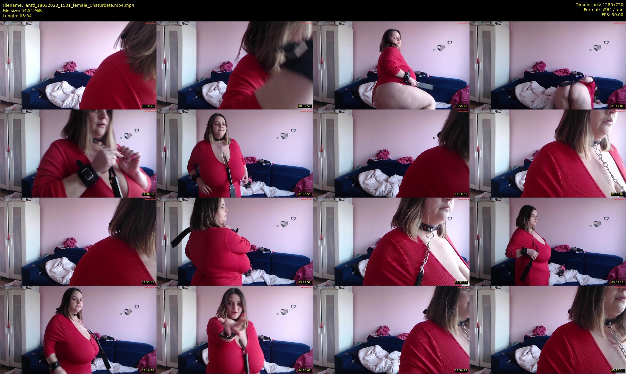 lantti — 6 minute Chaturbate female cam show recording, 720p, Mar 18, 2023