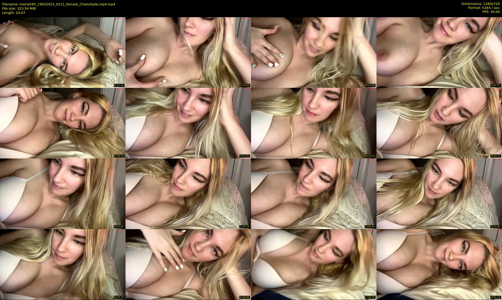 mariah95 — 21 minute Chaturbate female cam show recording, 720p, Mar 19, 2023