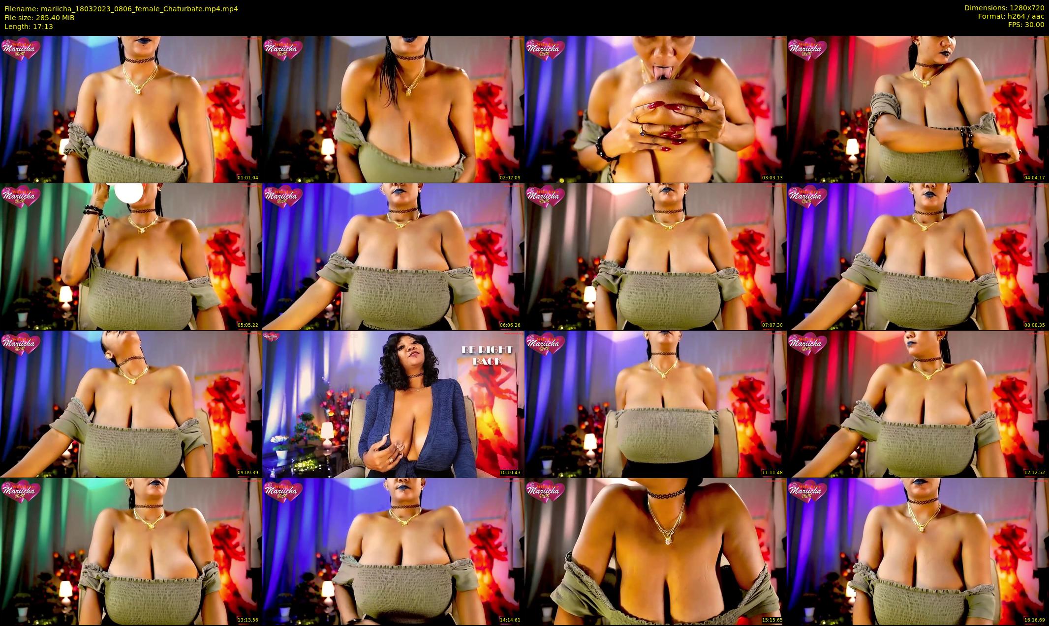 mariicha — 18 minute Chaturbate female cam show recording, 720p, Mar 18, 2023