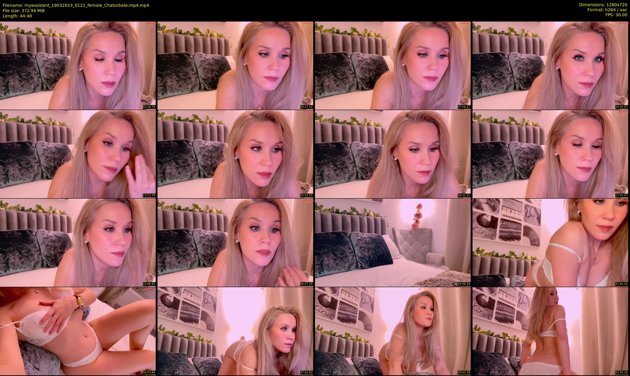 myassistant — 45 minute Chaturbate female cam show recording, 720p, Mar 19, 2023