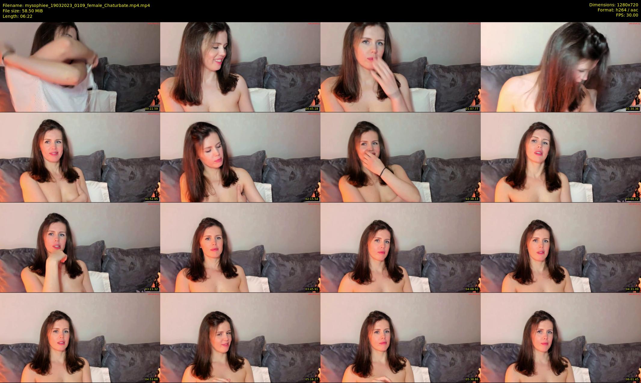 mysophiee — 7 minute Chaturbate female cam show recording, 720p, Mar 19, 2023