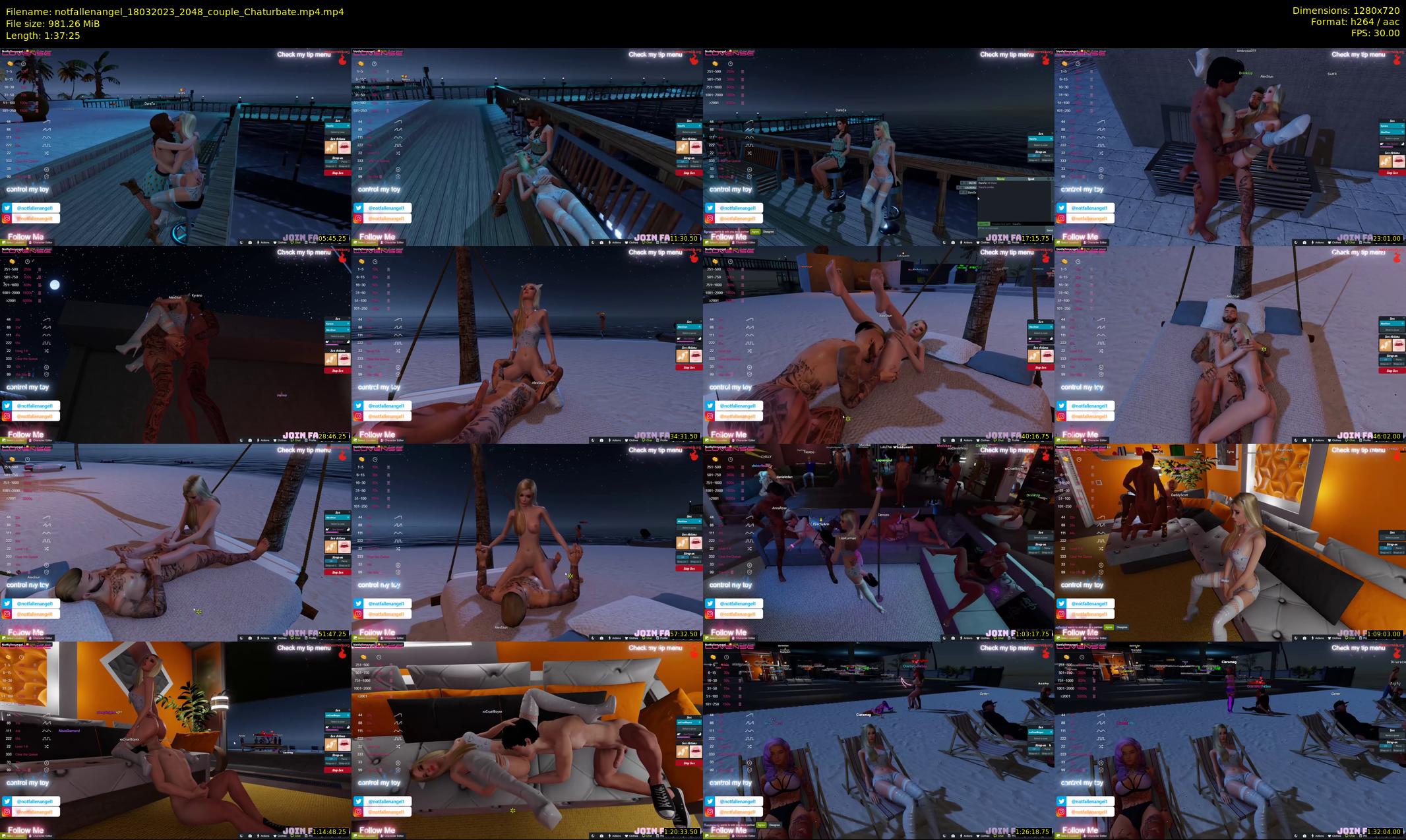 notfallenangel — 98 minute Chaturbate couple cam show recording, 720p, Mar 18, 2023