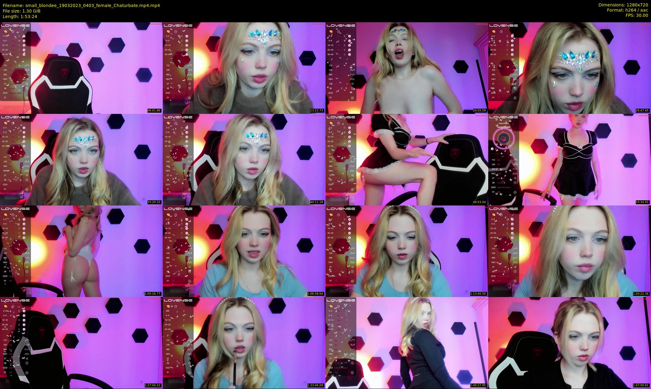 small_blondee — 114 minute Chaturbate female cam show recording, 720p, Mar 19, 2023