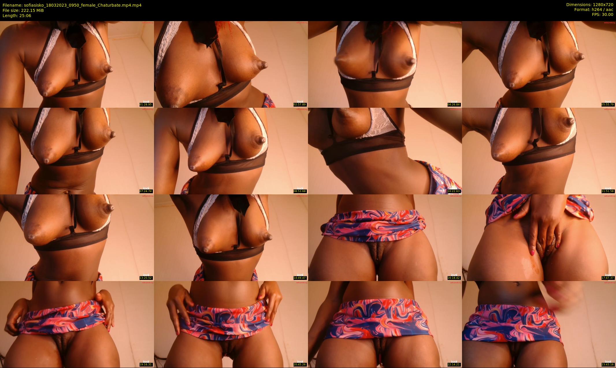 sofiasisko — 26 minute Chaturbate female cam show recording, 720p, Mar 18, 2023