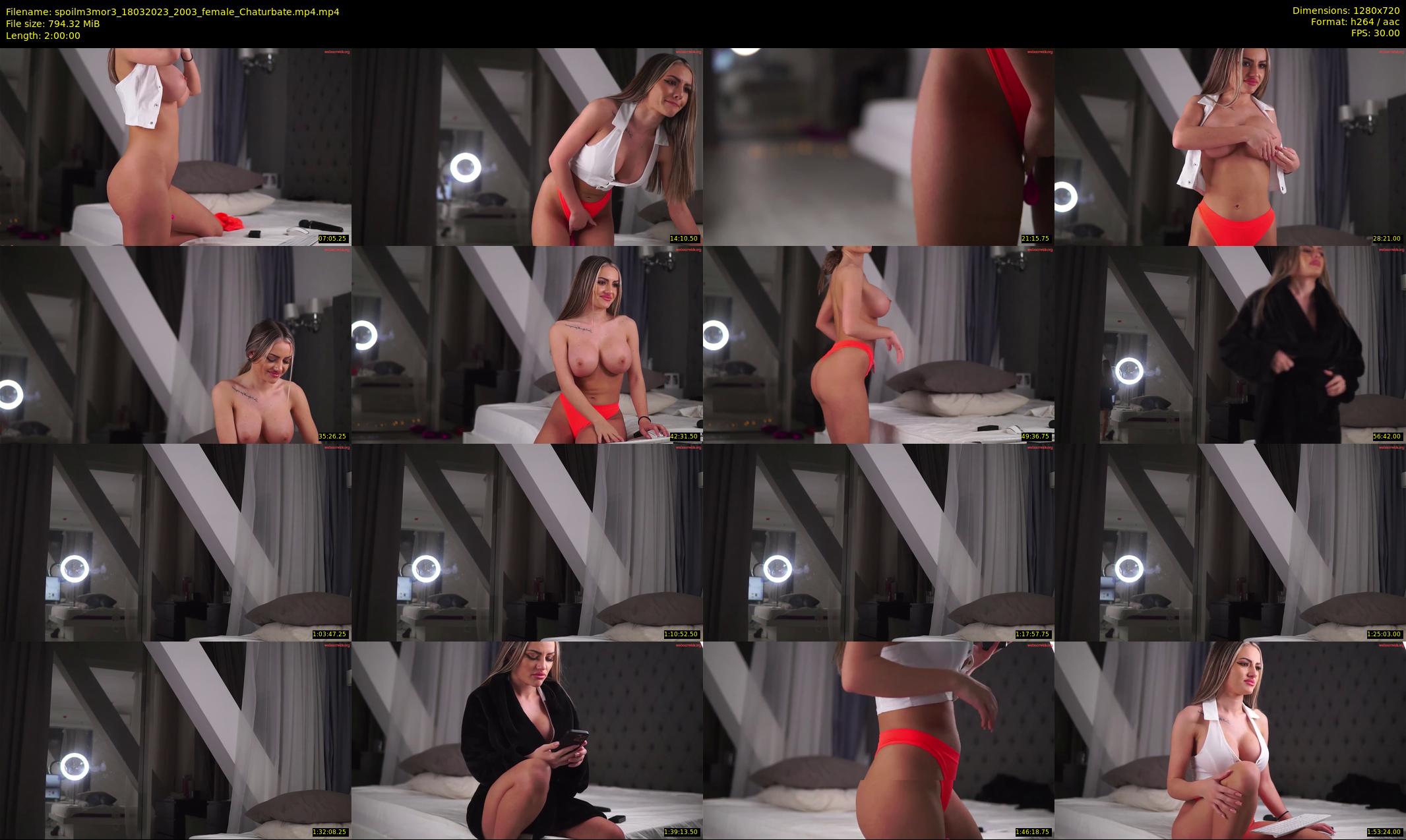 spoilm3mor3 — 120 minute Chaturbate female cam show recording, 720p, Mar 18, 2023