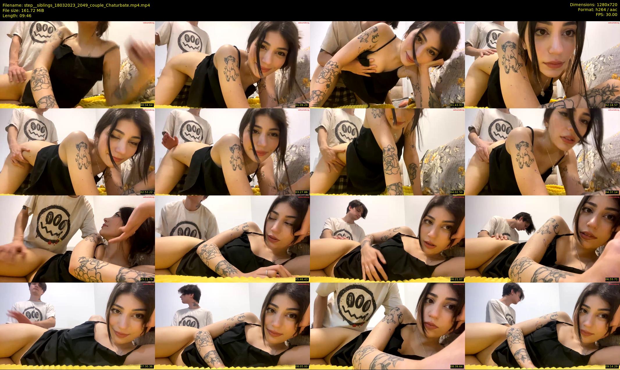 step__siblings — 10 minute Chaturbate couple cam show recording, 720p, Mar 18, 2023
