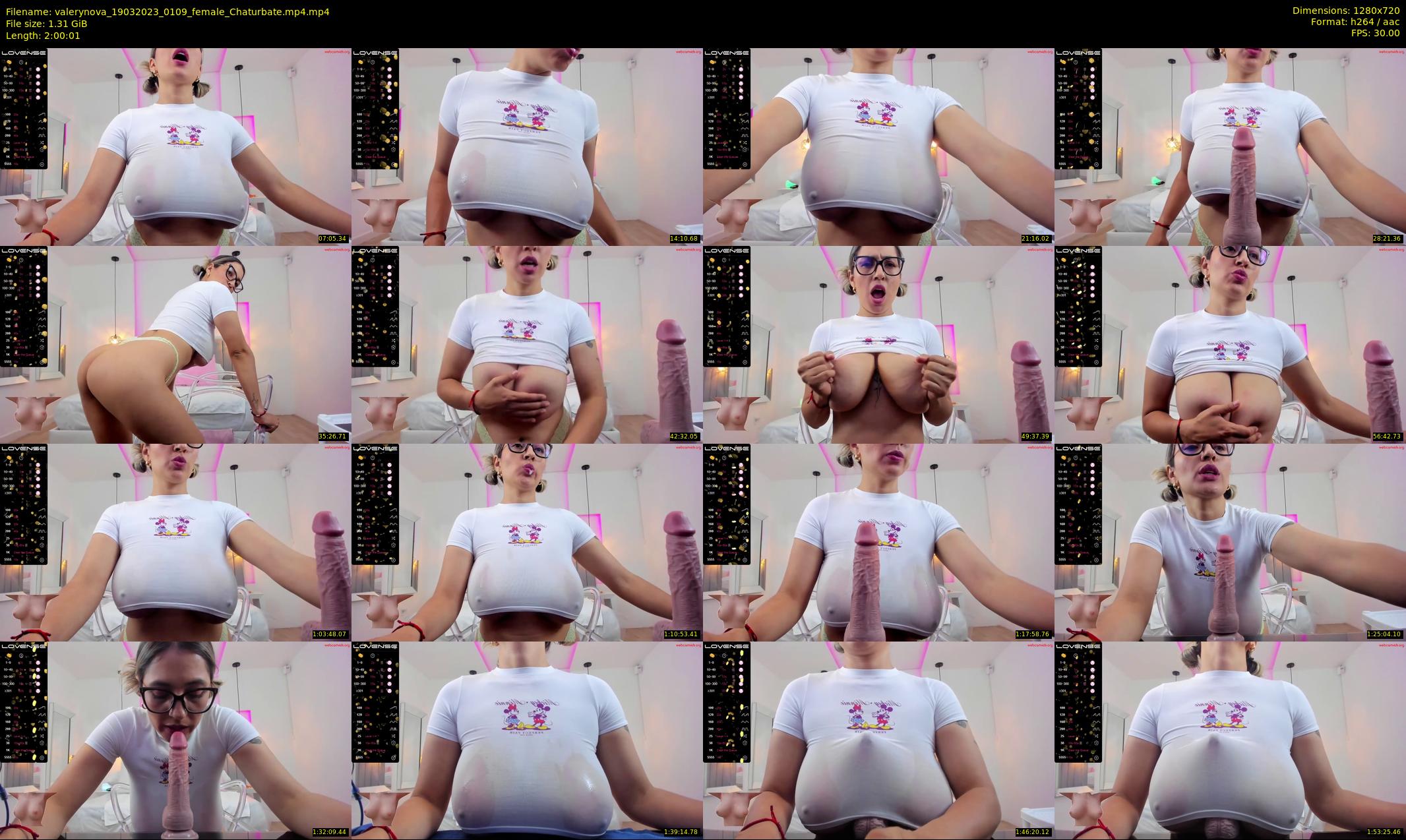 valerynova — 121 minute Chaturbate female cam show recording, 720p, Mar 19, 2023