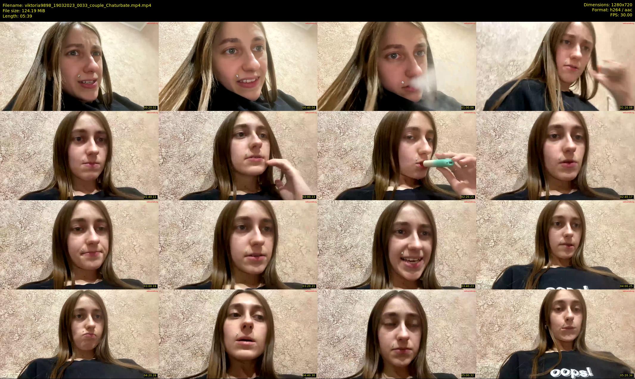 viktoria9898 — 6 minute Chaturbate couple cam show recording, 720p, Mar 19, 2023
