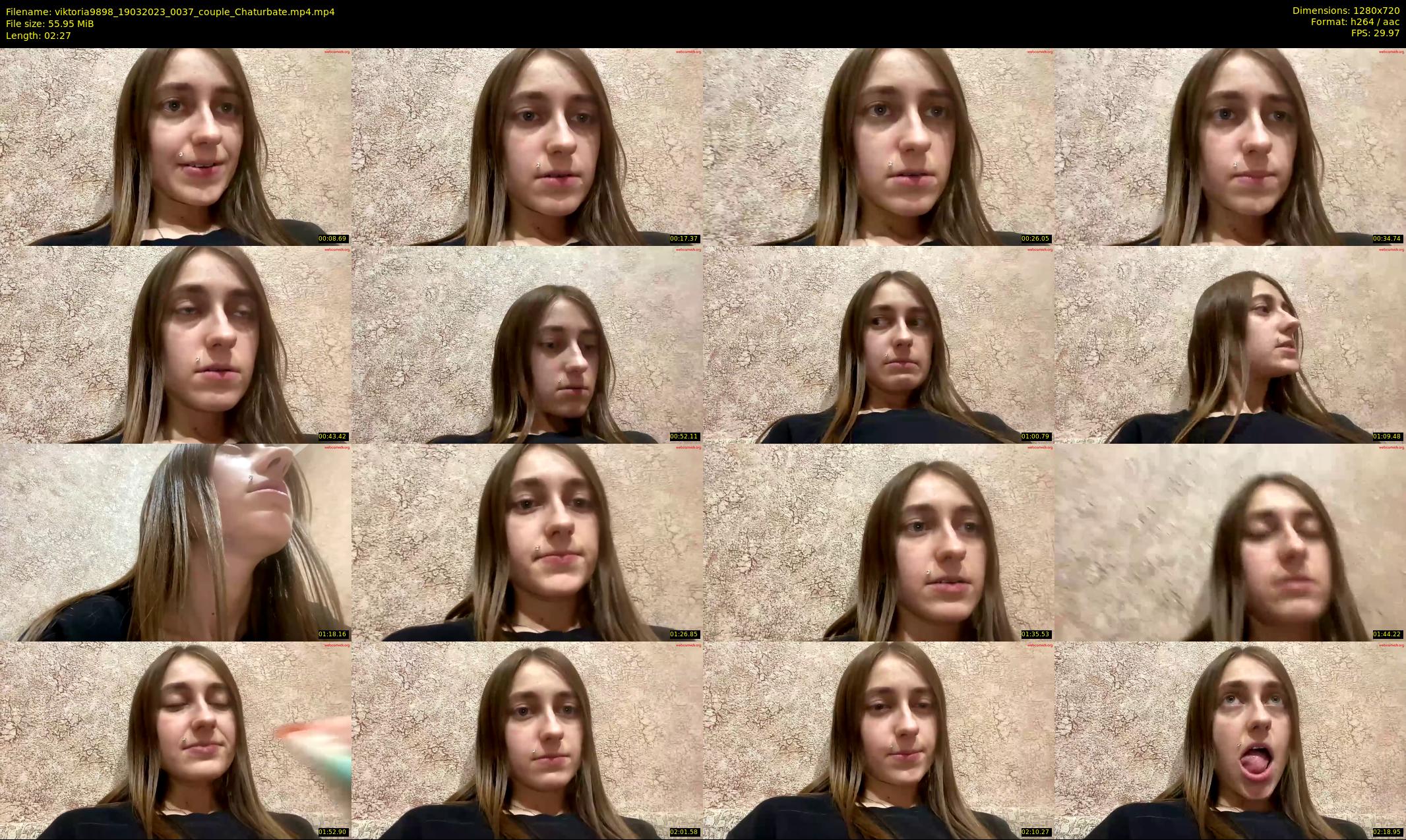 viktoria9898 — 3 minute Chaturbate couple cam show recording, 720p, Mar 19, 2023
