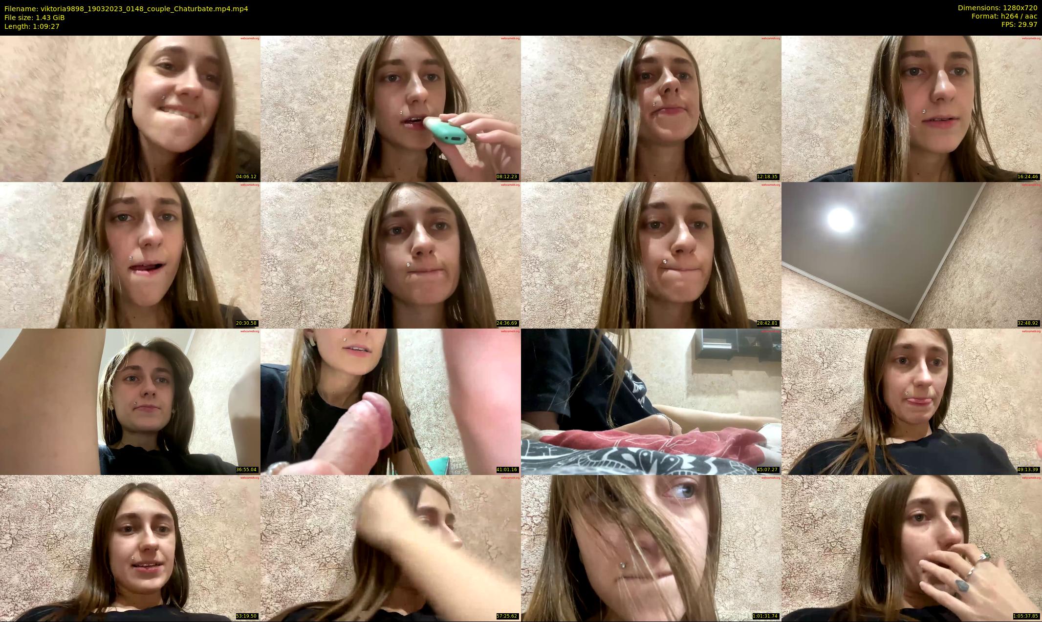 viktoria9898 — 70 minute Chaturbate couple cam show recording, 720p, Mar 19, 2023