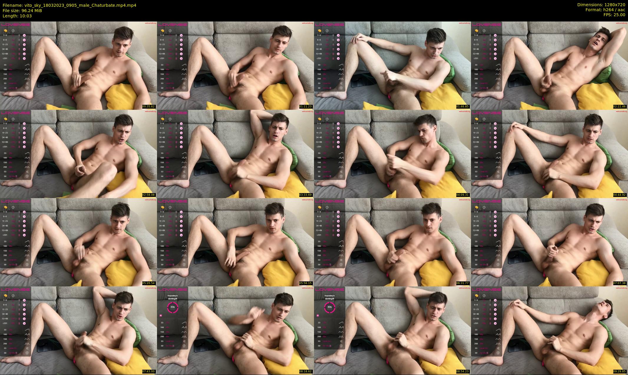 vito_sky — 11 minute Chaturbate male cam show recording, 720p, Mar 18, 2023
