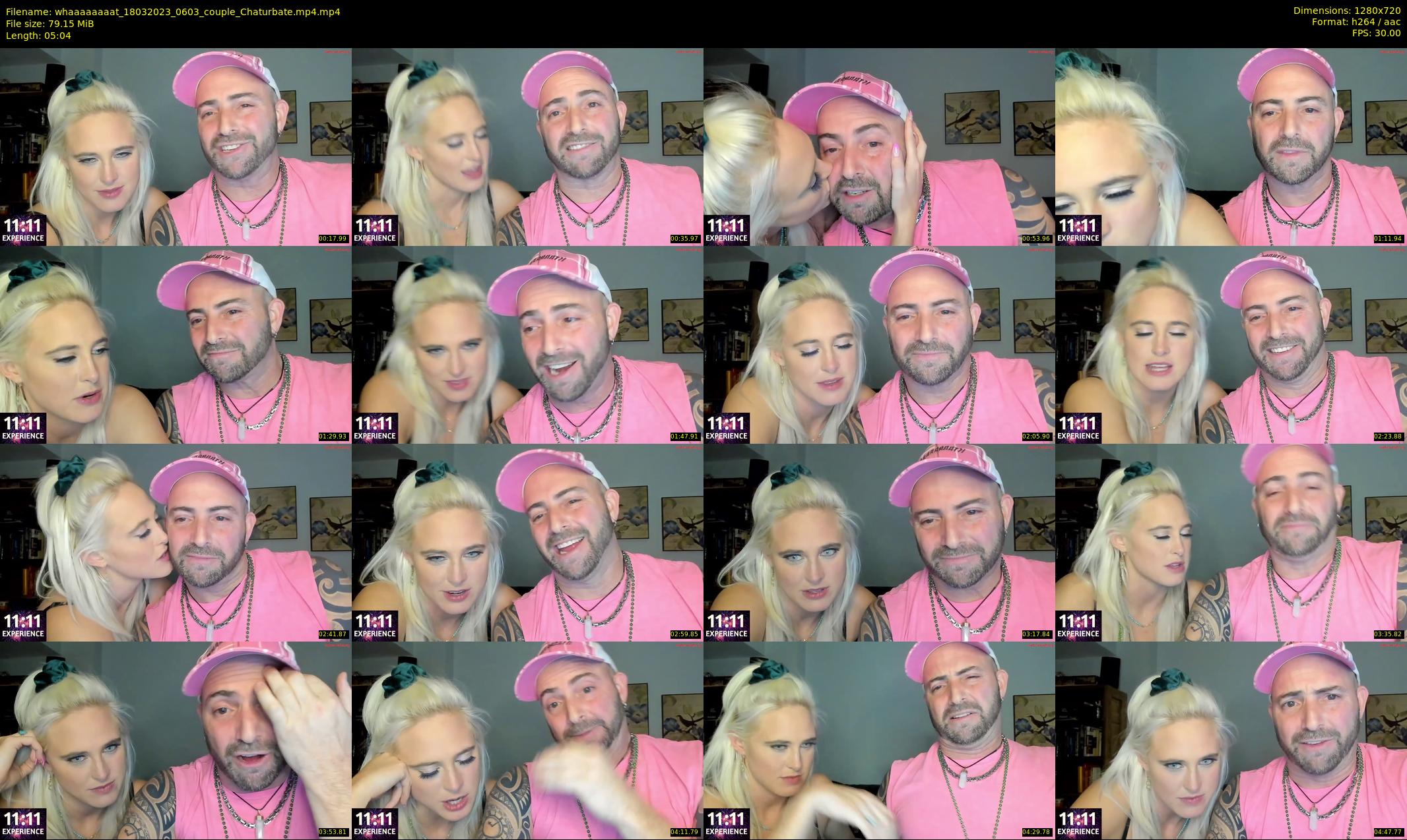 whaaaaaaaat — 6 minute Chaturbate couple cam show recording, 720p, Mar 18, 2023