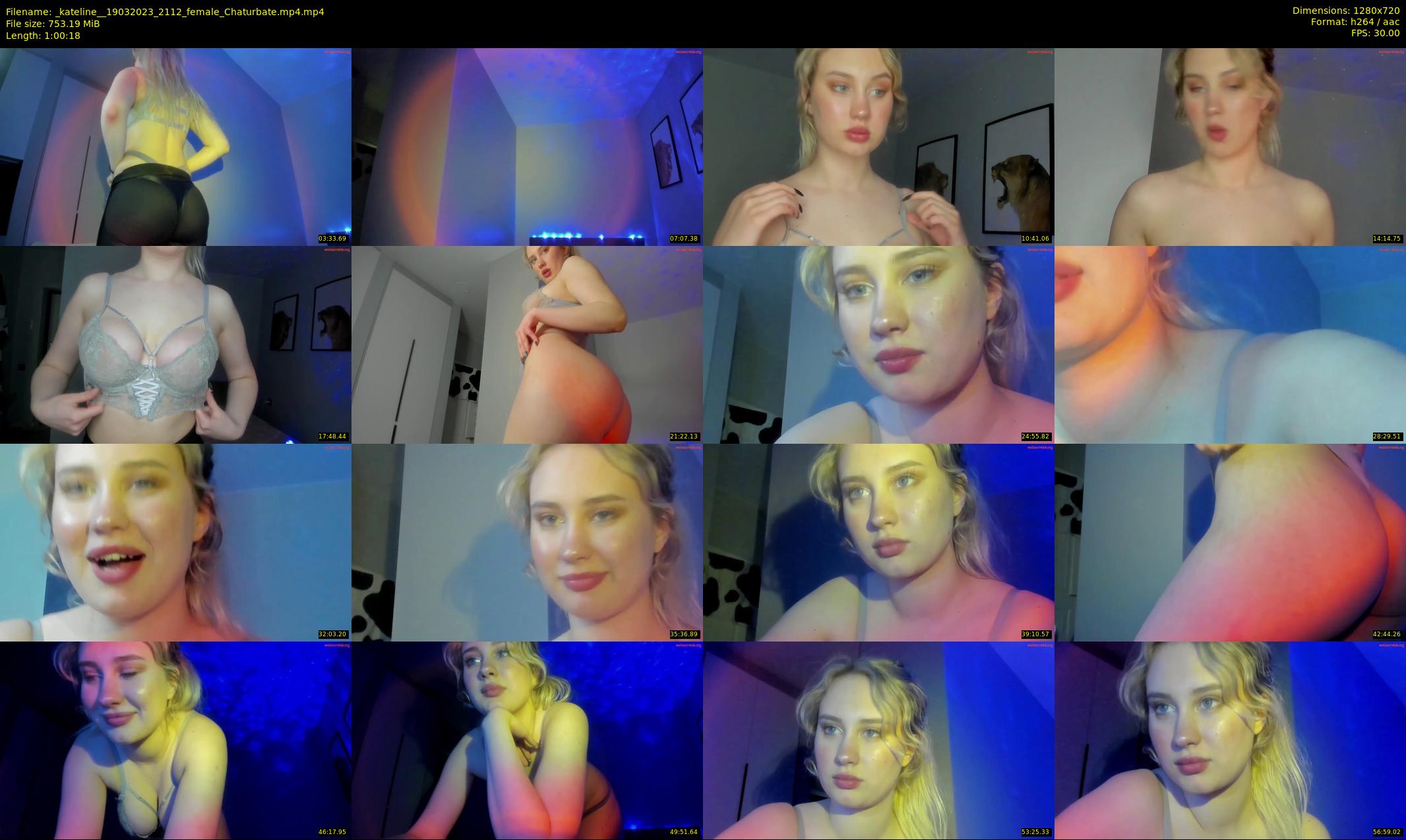 _kateline_ — 61 minute Chaturbate female cam show recording, 720p, Mar 19, 2023