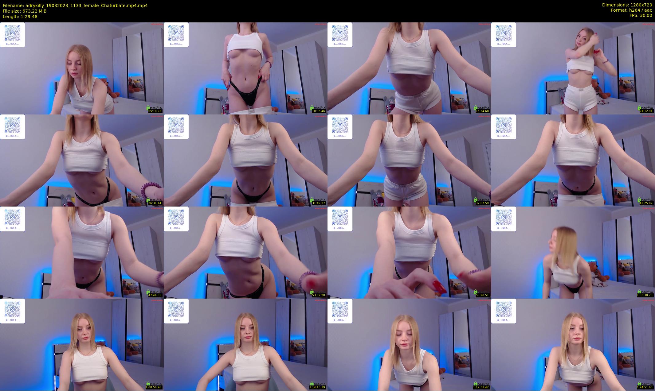 adrykilly — 90 minute Chaturbate female cam show recording, 720p, Mar 19, 2023