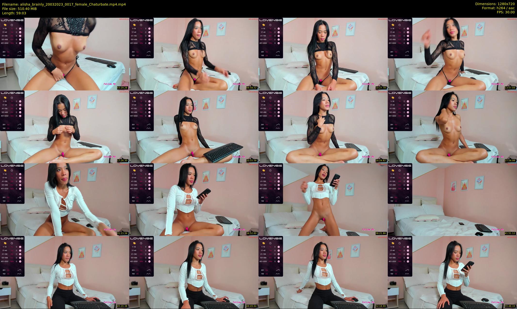 alisha_brainly — 60 minute Chaturbate female cam show recording, 720p, Mar 20, 2023