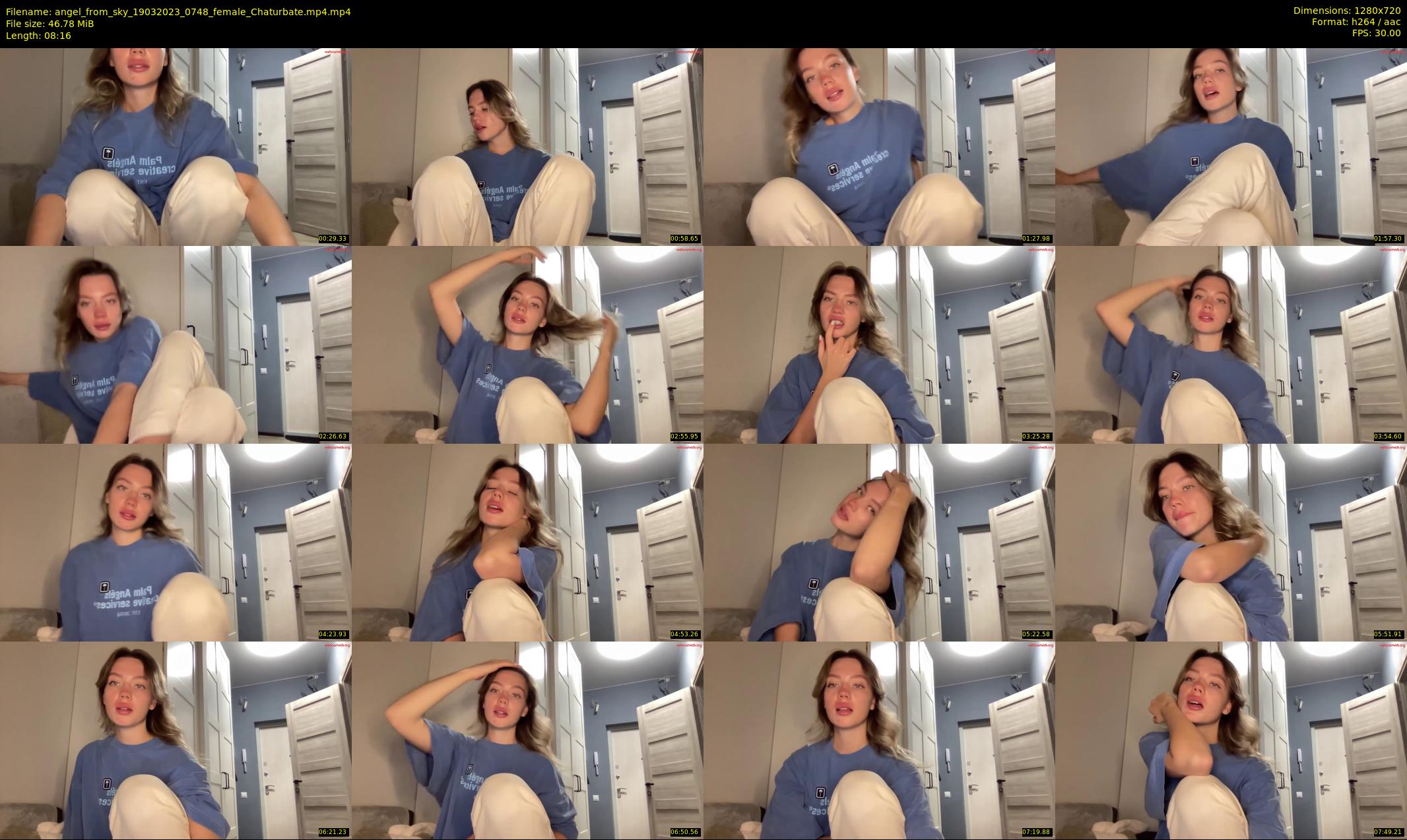 angel_from_sky — 9 minute Chaturbate female cam show recording, 720p, Mar 19, 2023