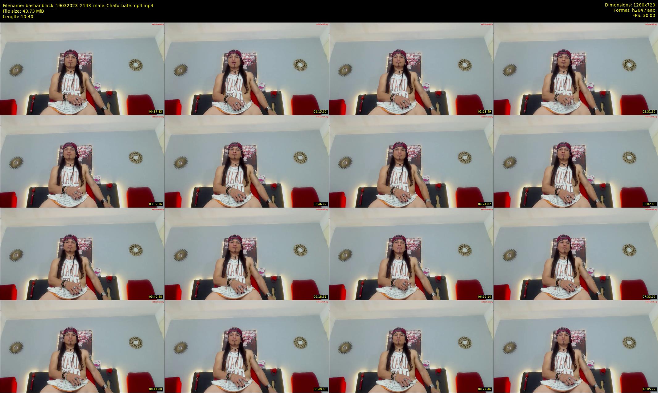 bastianblack — 11 minute Chaturbate male cam show recording, 720p, Mar 19, 2023