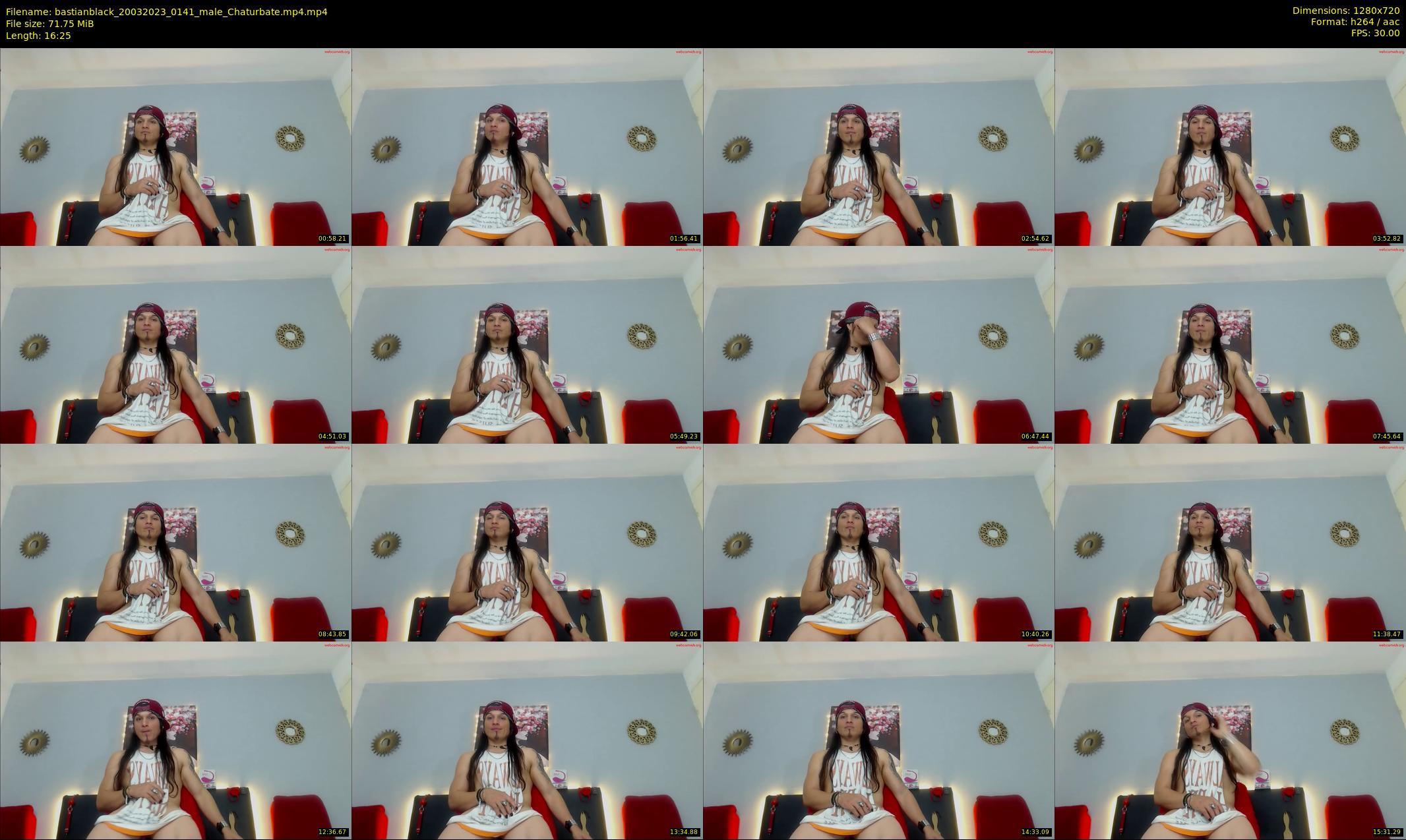 bastianblack — 17 minute Chaturbate male cam show recording, 720p, Mar 20, 2023