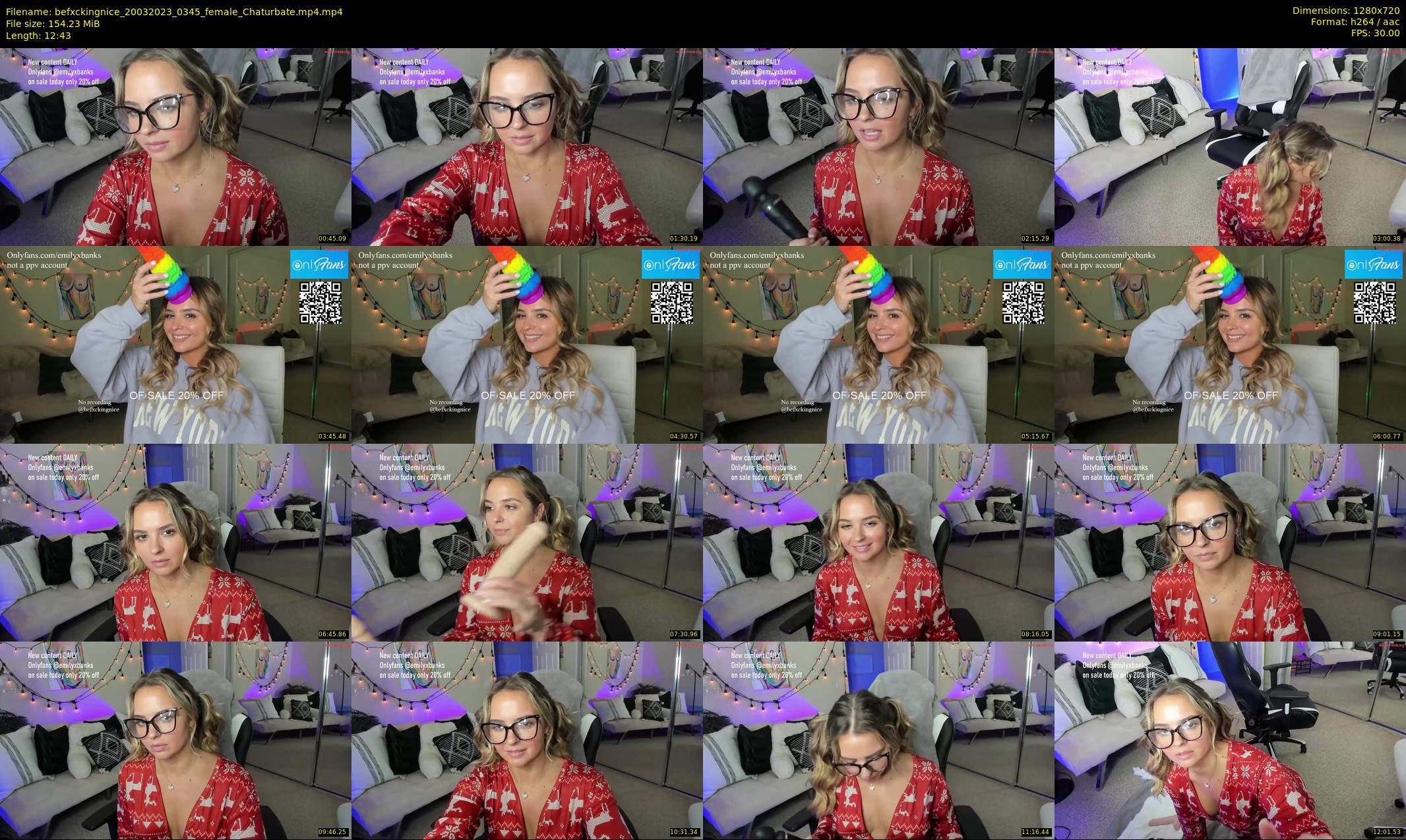 befxckingnice — 13 minute Chaturbate female cam show recording, 720p, Mar 20, 2023