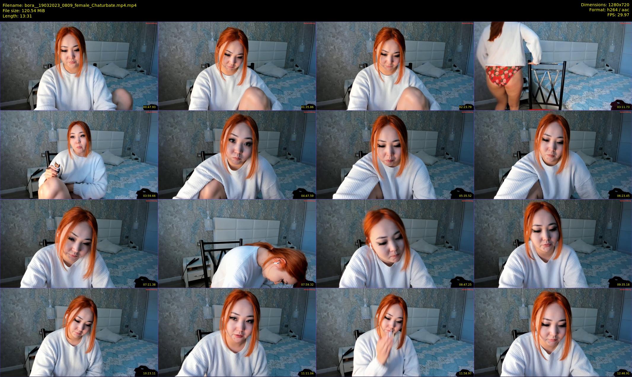 bora_ — 14 minute Chaturbate female cam show recording, 720p, Mar 19, 2023