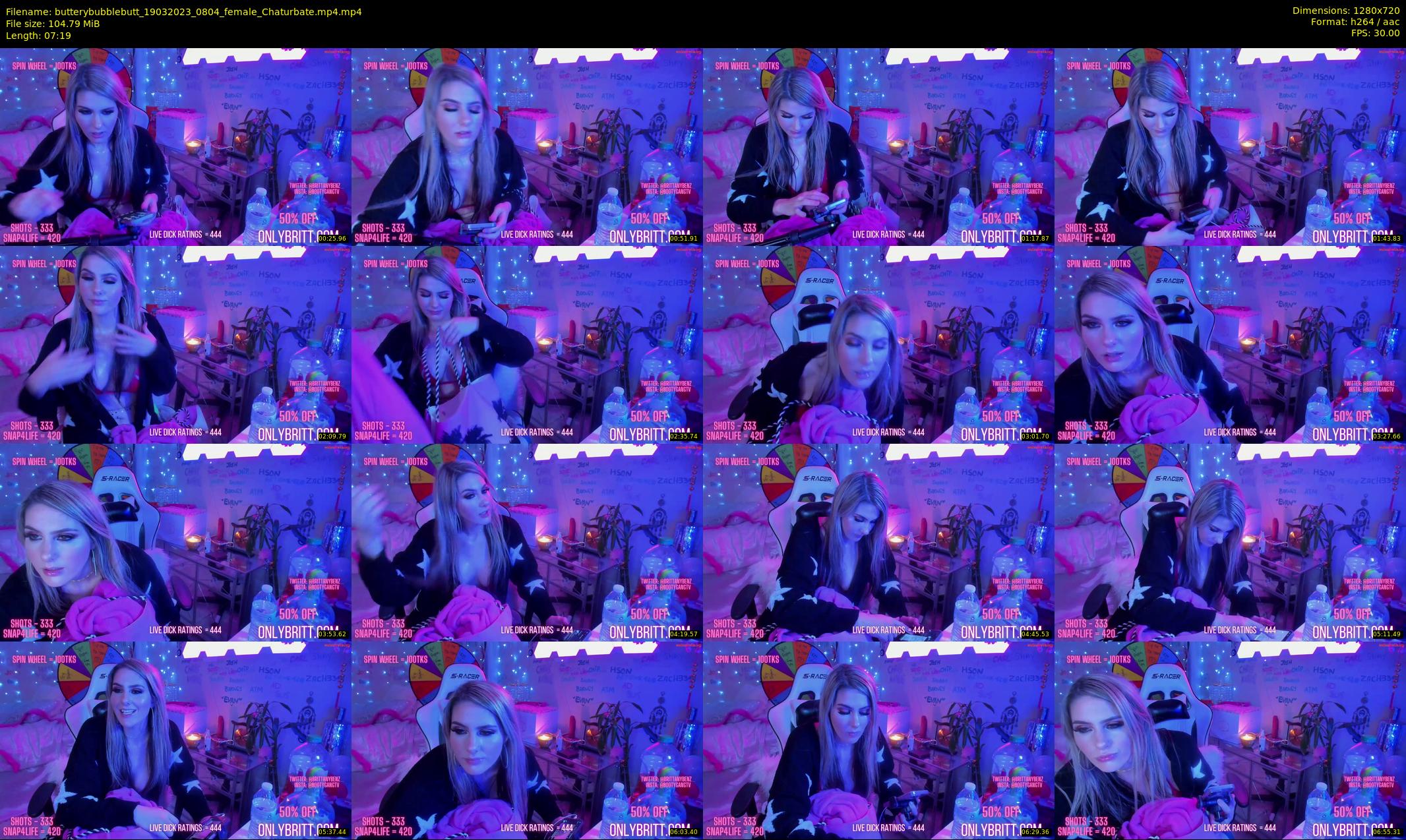 butterybubblebutt — 8 minute Chaturbate couple cam show recording, 720p, Mar 19, 2023